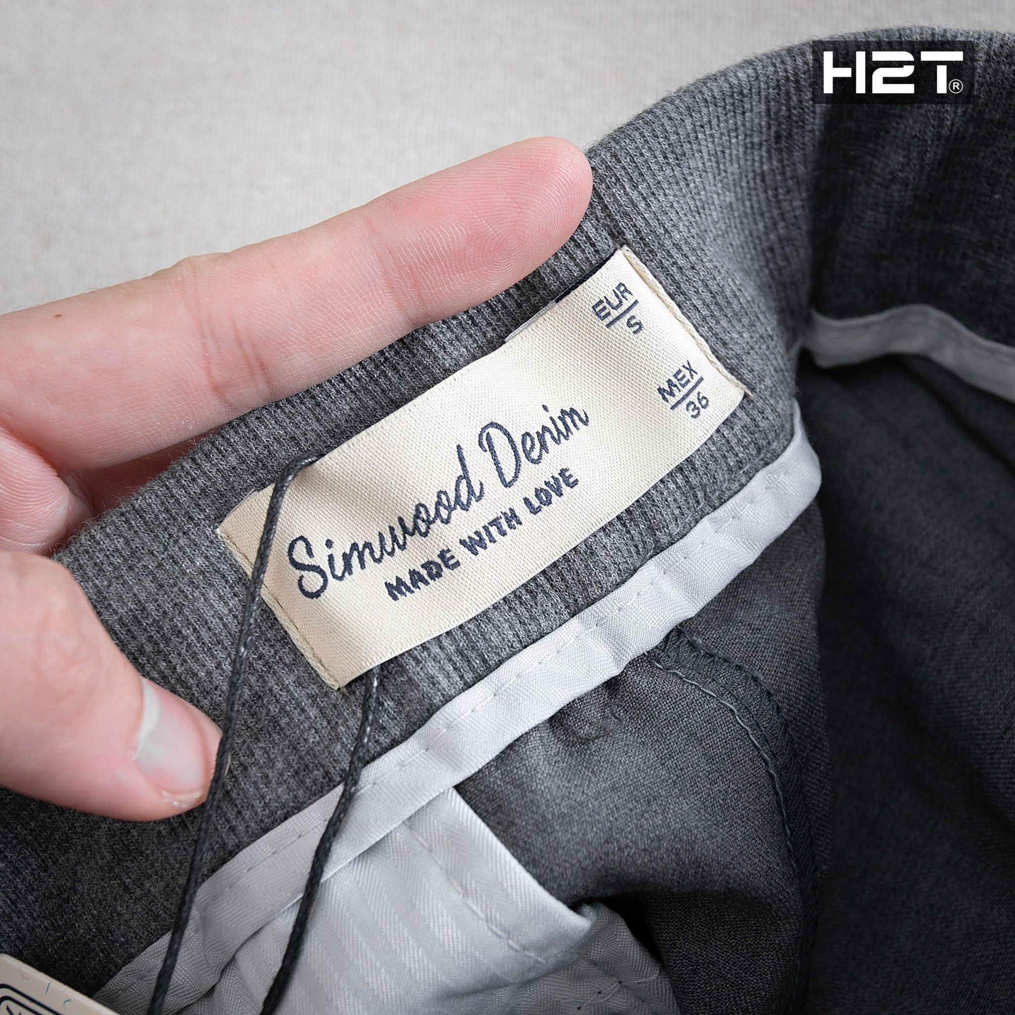 Quần Âu Simwood Denim stripe 1251