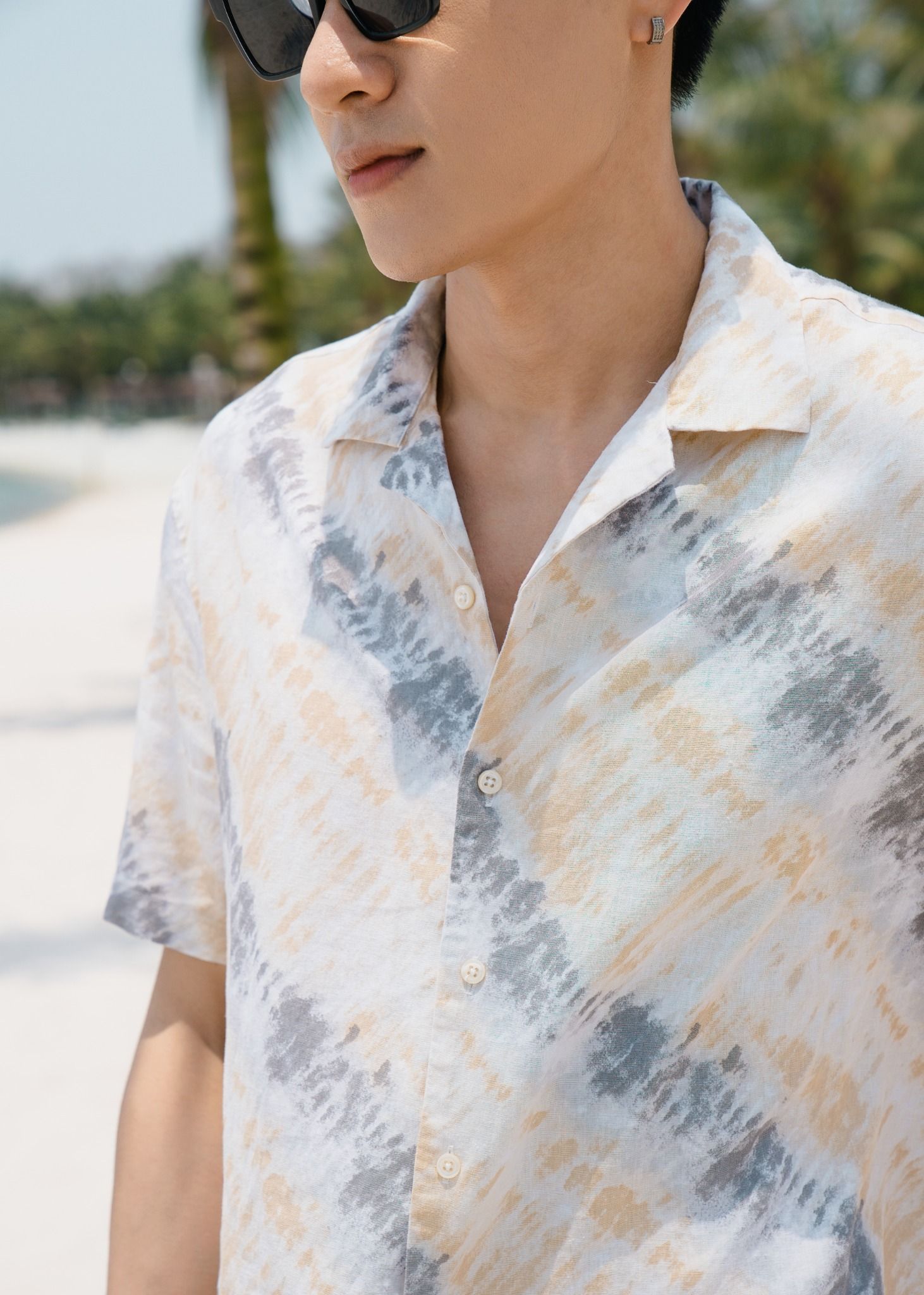 Áo Sơ Mi Linen Cuban Shirts 1726