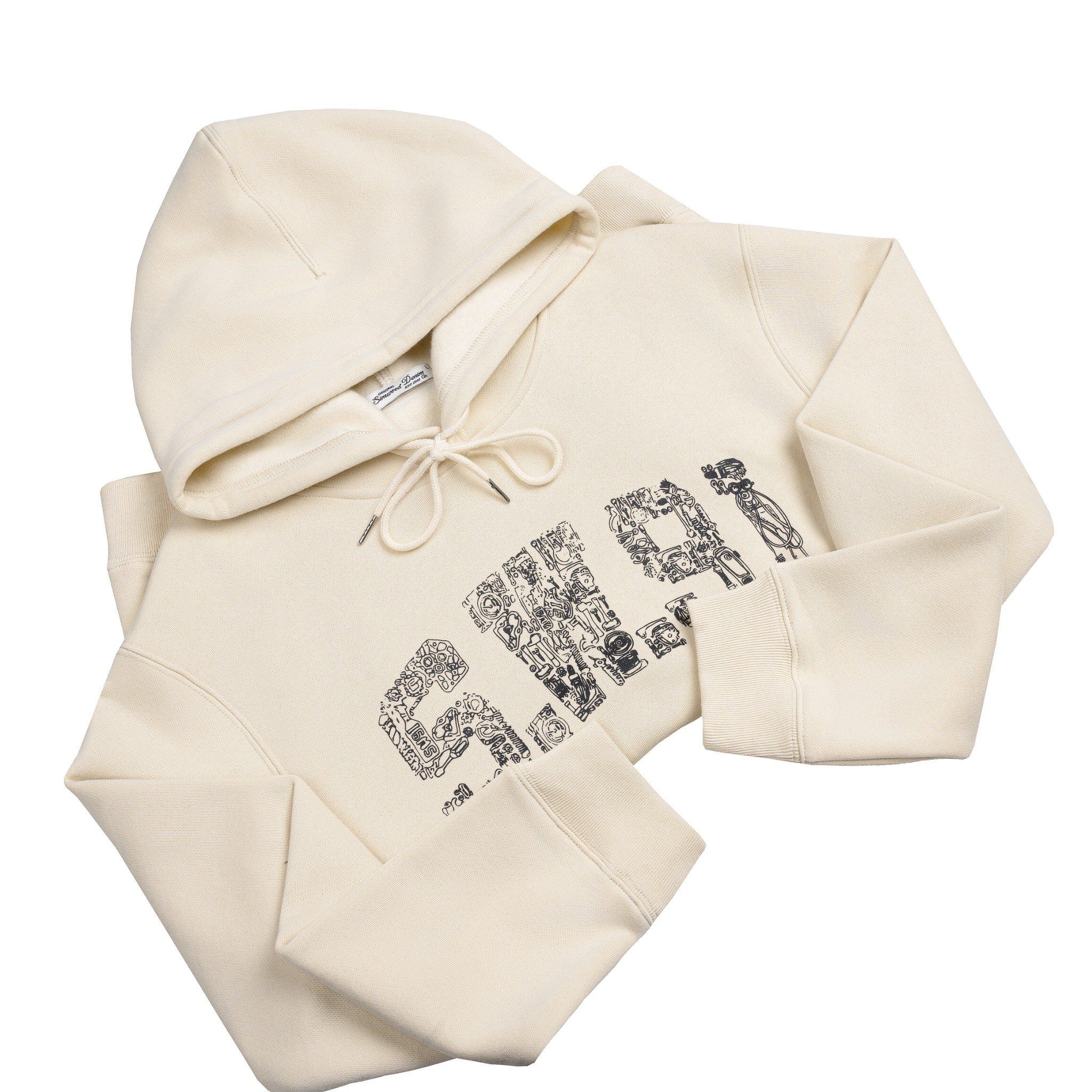 Áo Hoodie Nỉ Bông Tool Textures 1586