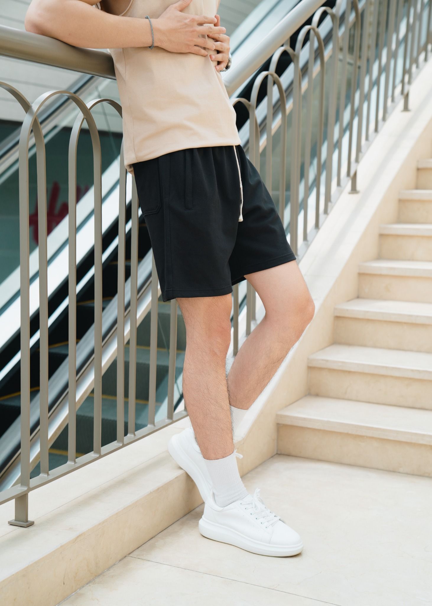 Quần Shorts Nỉ Chân Cua French Terry 1714