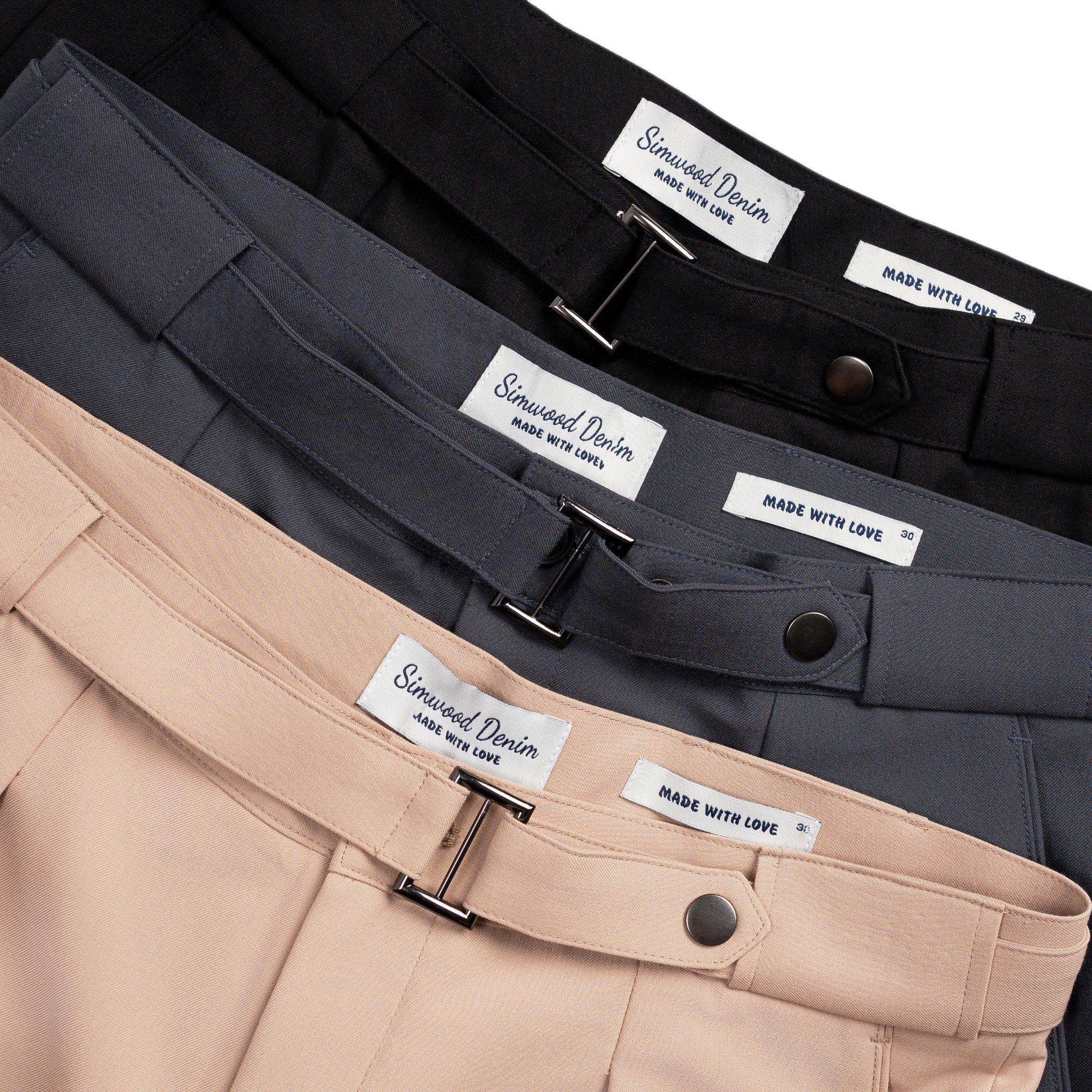 Quần Âu Simwood Belted Pants 1640