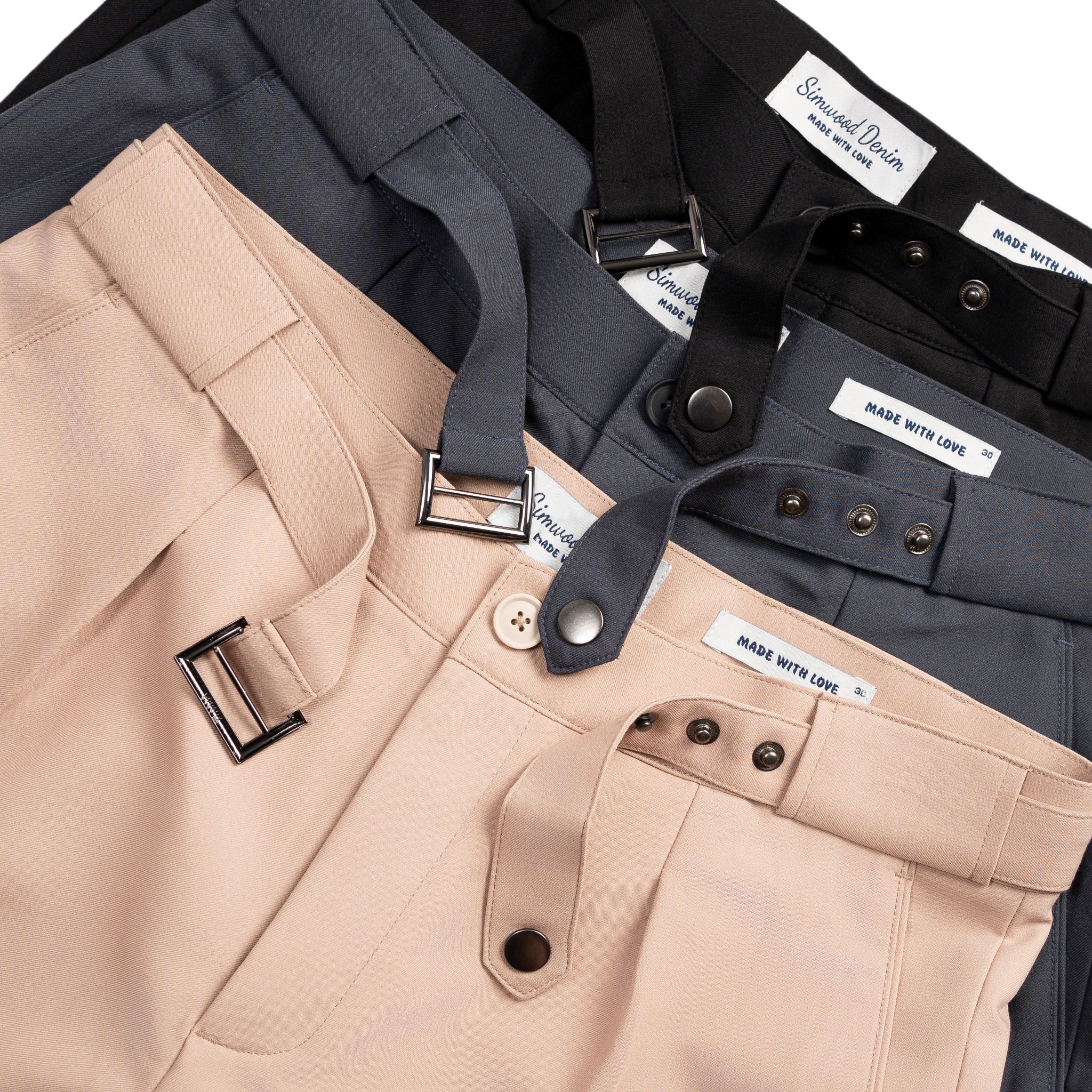 Quần Âu Simwood Belted Pants 1640
