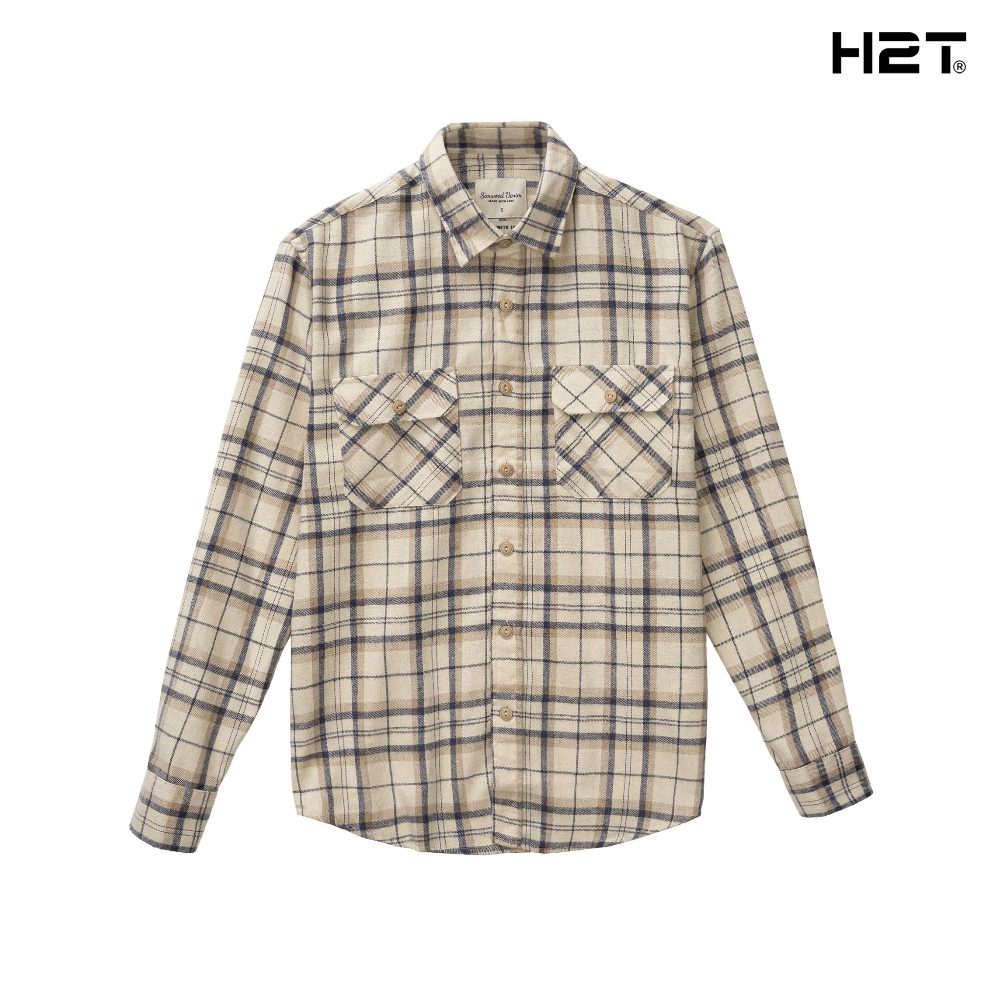  Sơ Mi Flannel Vải Dạ Kẻ Caro 1580 