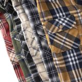  Sơ Mi Flannel Vải Dạ Kẻ Caro 1580 