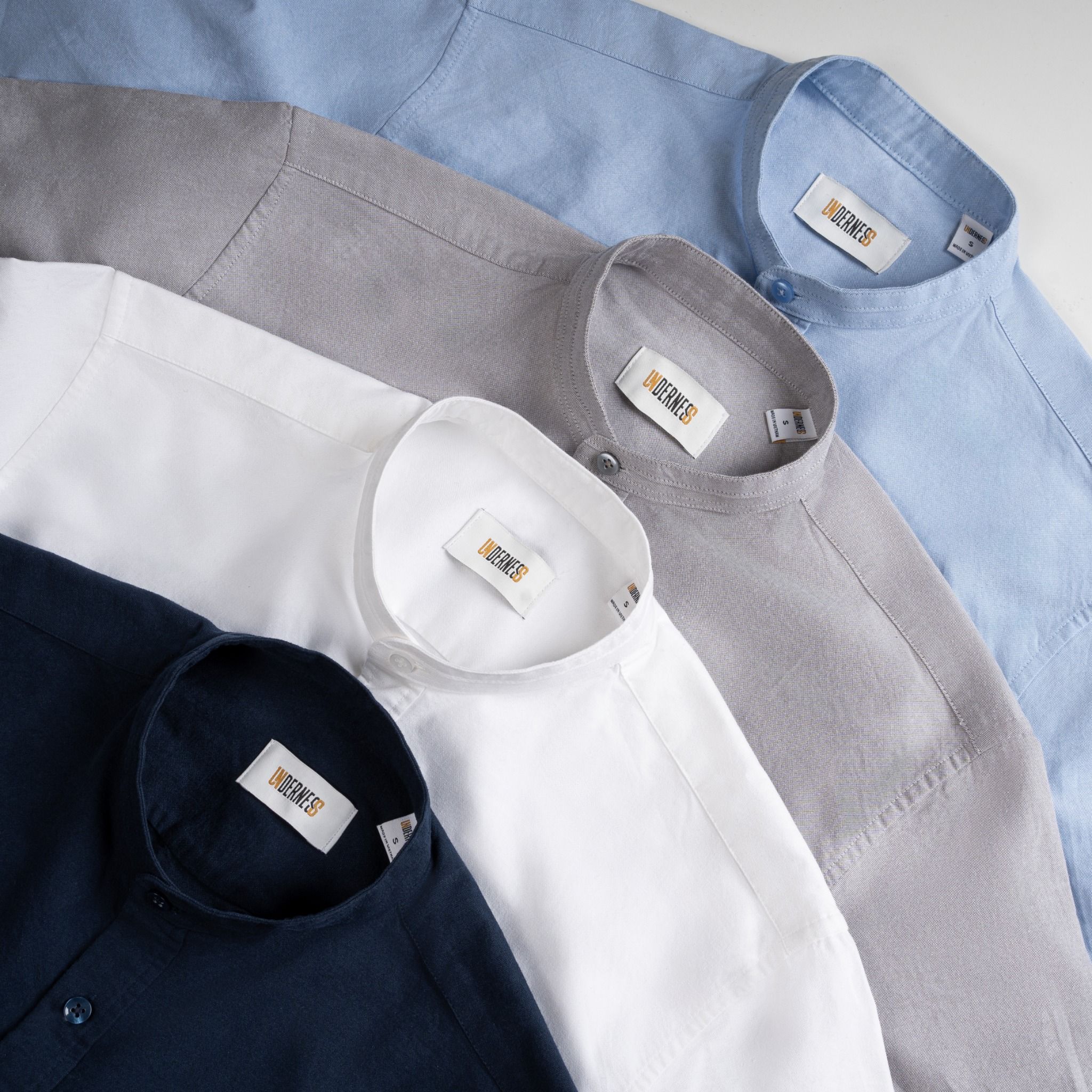  Áo Sơ Mi Oxford Cổ Trụ Collar Shirts 1650 