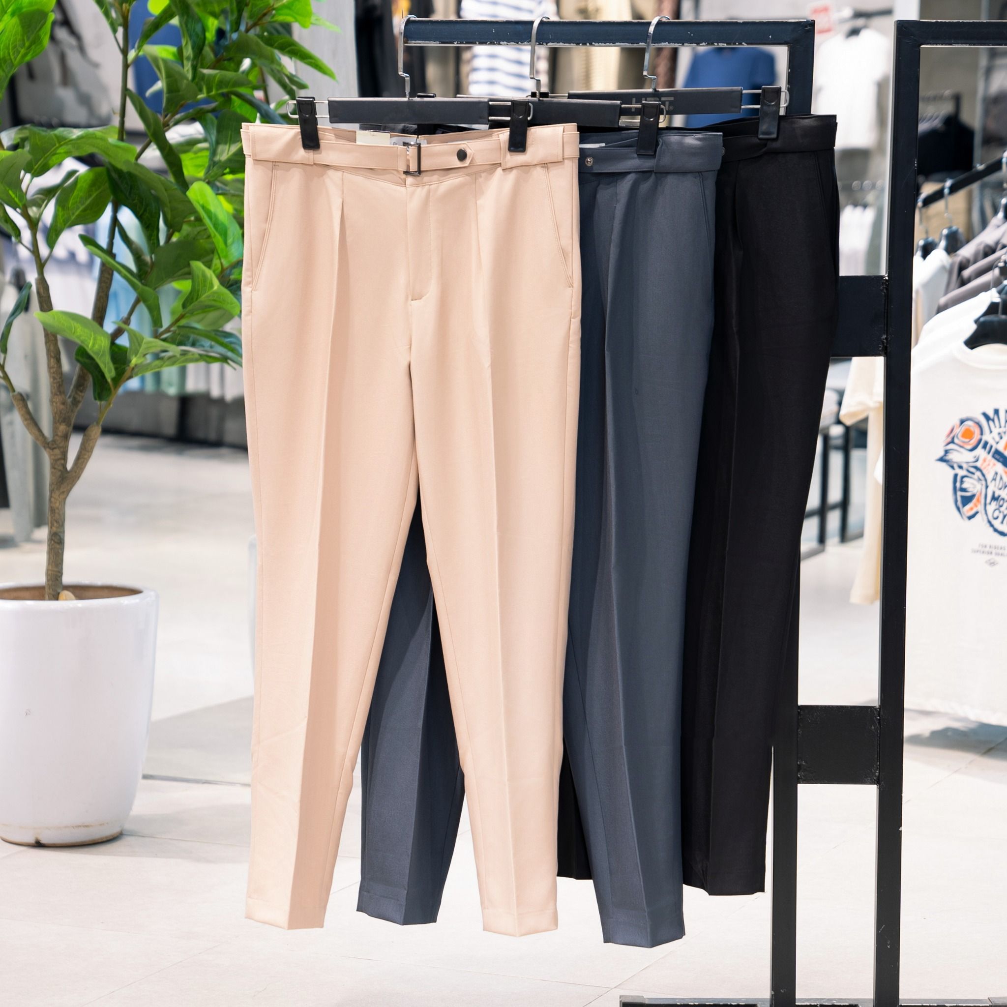 Quần Âu Simwood Belted Pants 1640
