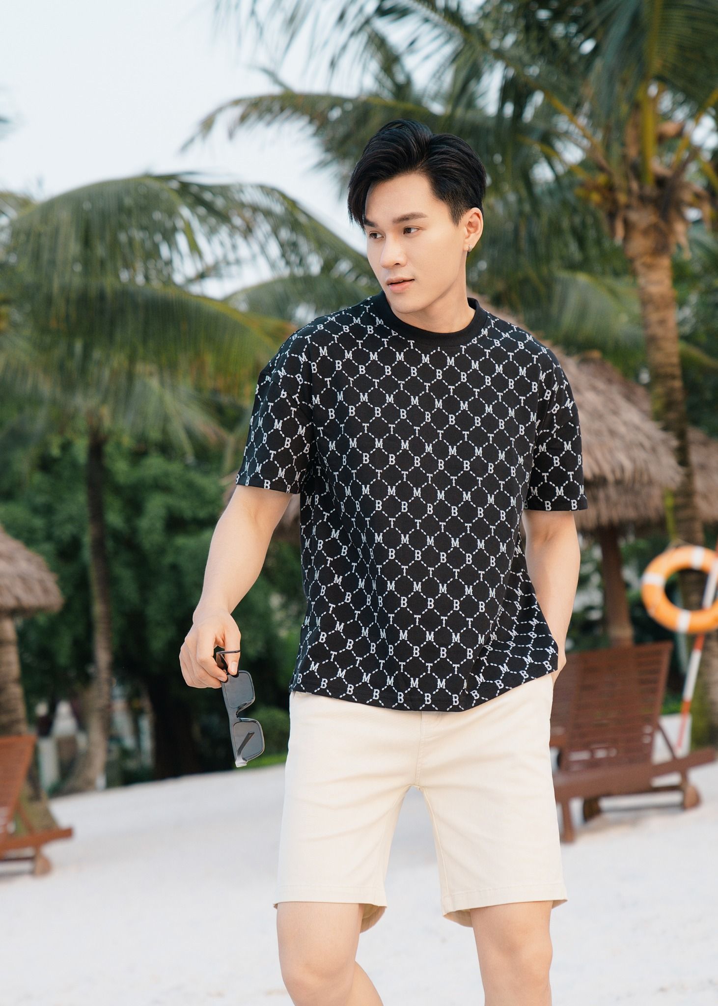  Áo Thun Họa Tiết Monogram T-shirts 1727 