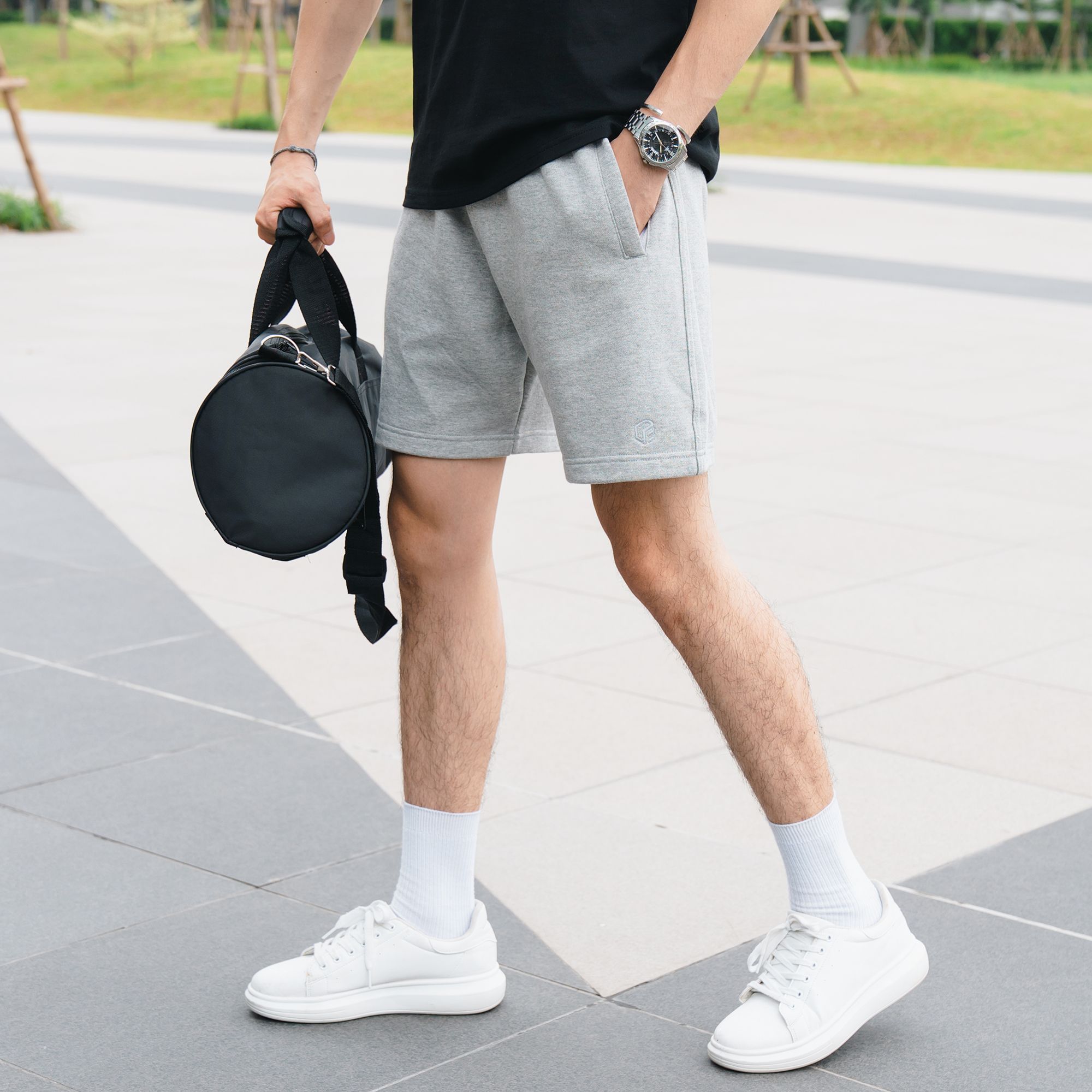 Quần Shorts Nỉ Chân Cua French Terry 1714