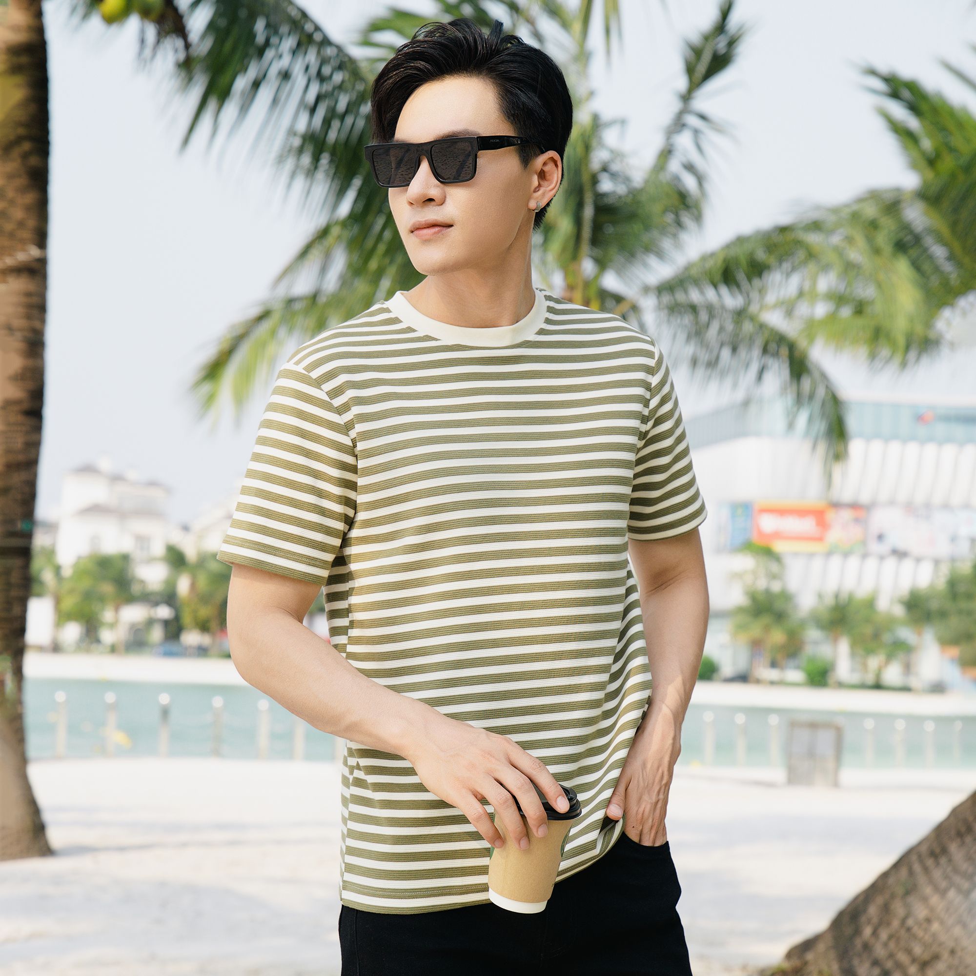  Áo Thun Sọc Ngang Horizontal Stripe T-shirts 1723 