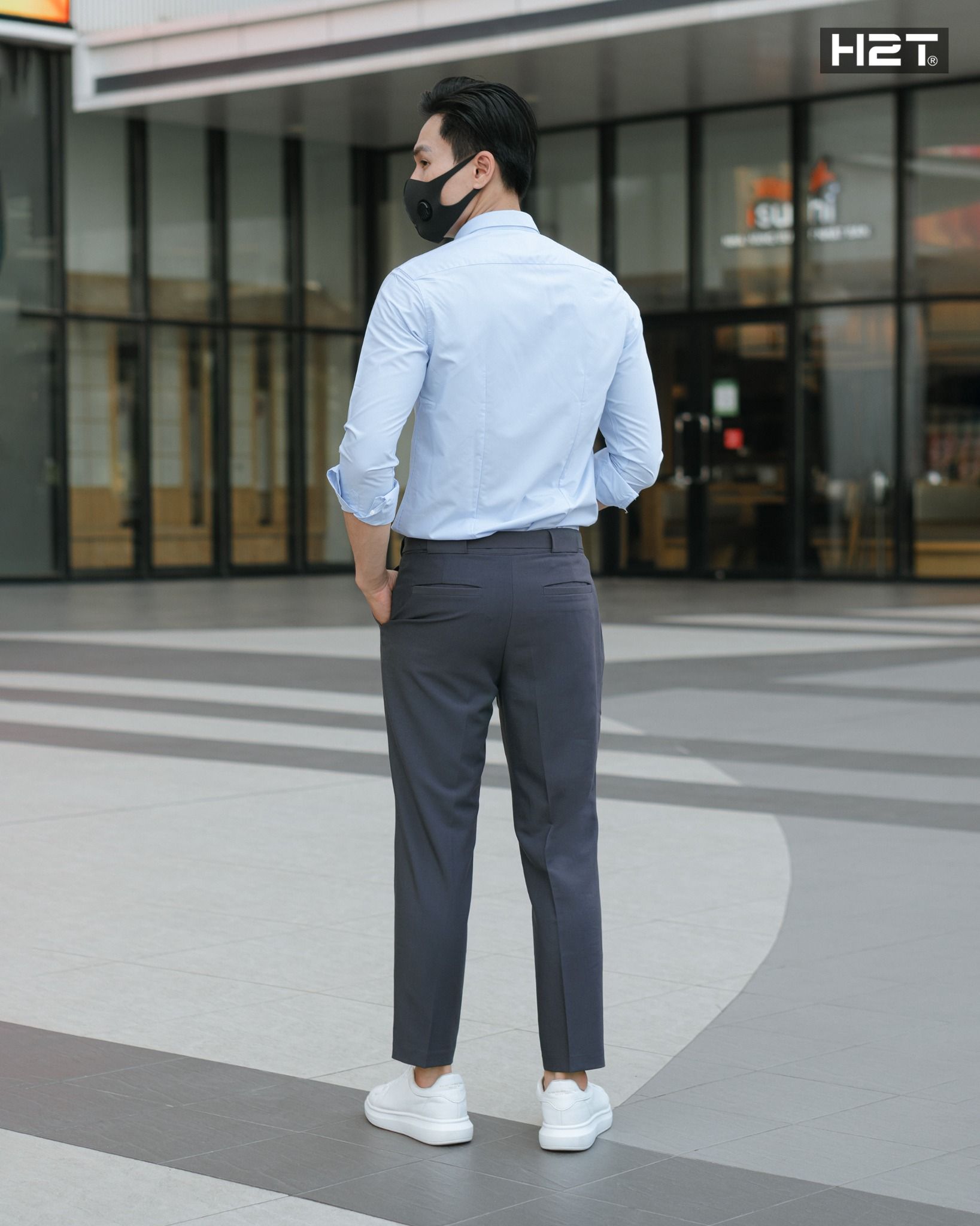 Quần Âu Simwood Belted Pants 1640