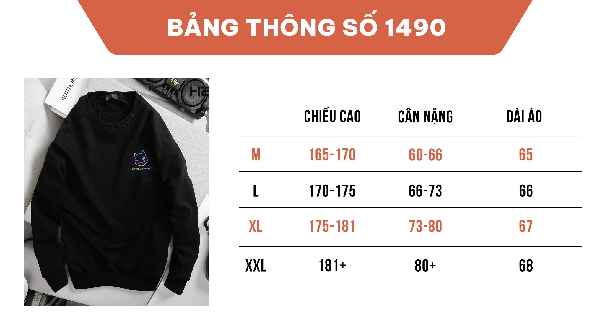 Áo Nỉ c1490BcM