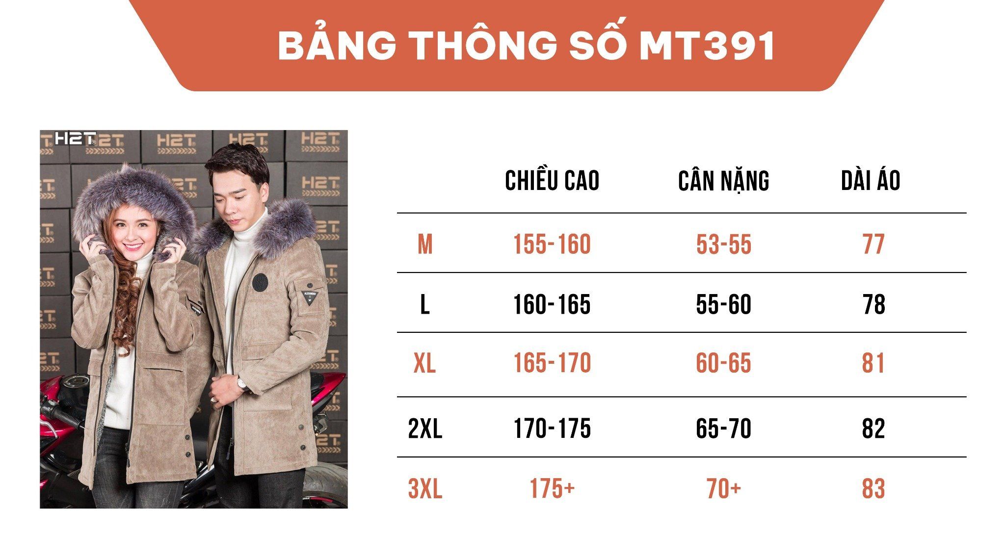 Măng Tô Lót Lông MT391