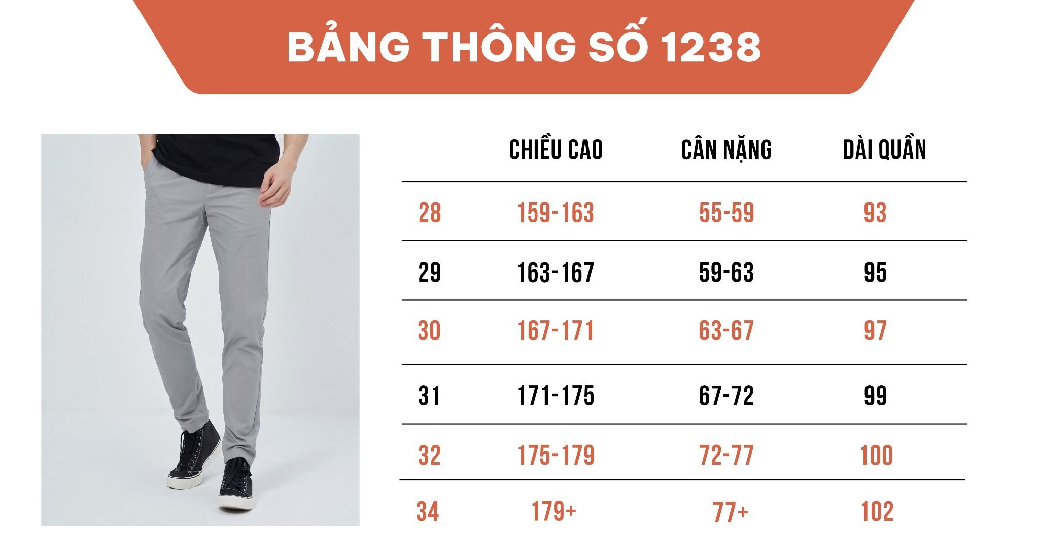 Quần Kaki Simwood Denim 1238