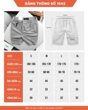  Quần Shorts Thun Tổ Ong Waffle Essentials B.T.M 1542 