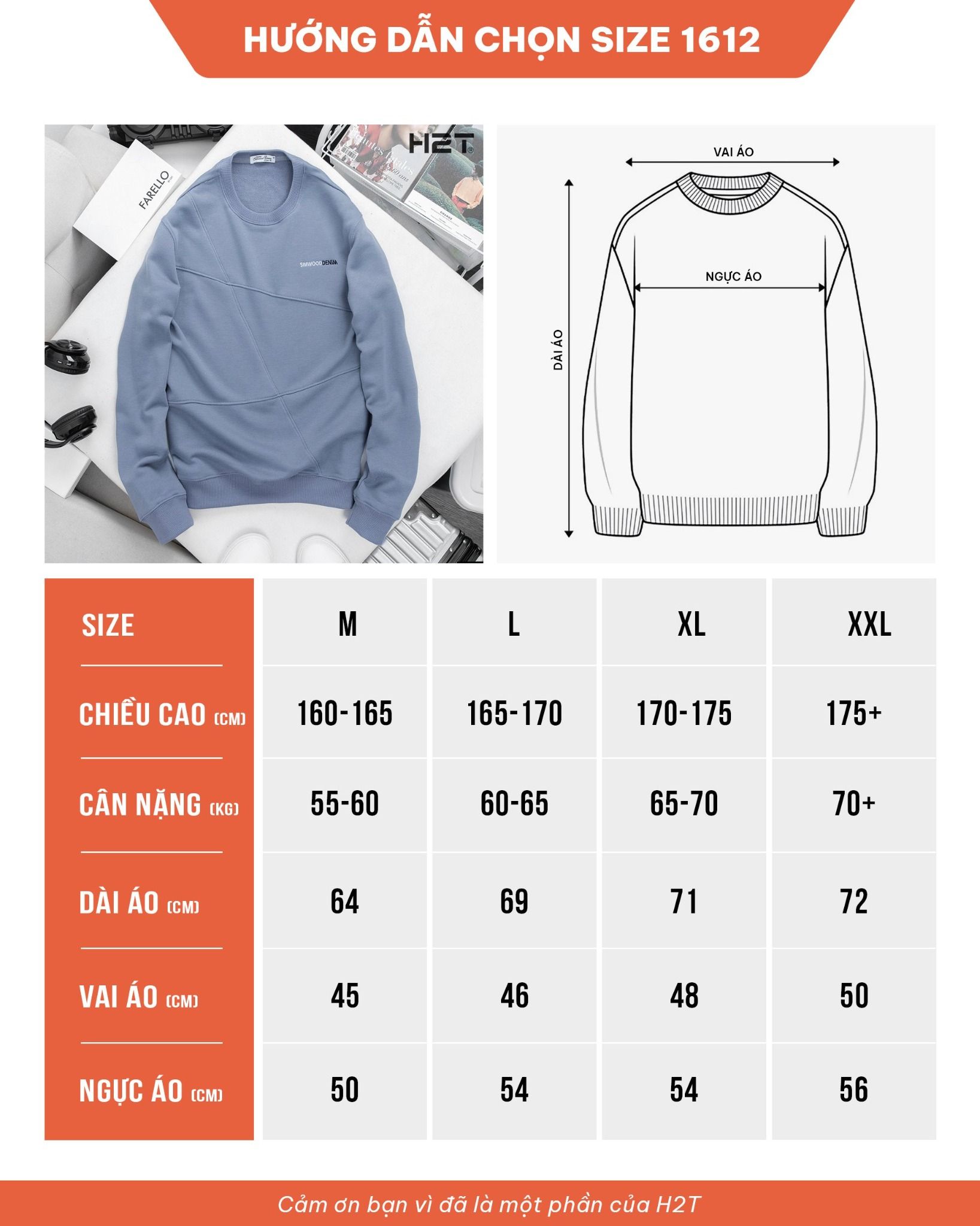 Áo Nỉ Da Cá Rã Thân Trước Simwood Denim 1612