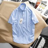  Sơ Mi Modal Chống Nhăn Ngắn Tay Cổ Button Down 1627 