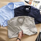  Sơ Mi Modal Chống Nhăn Ngắn Tay Cổ Button Down 1627 