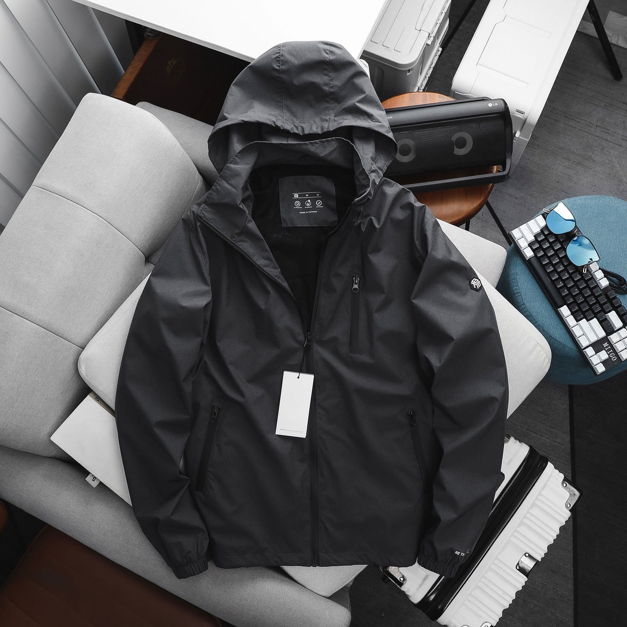 Áo Khoác Gió Hai Lớp 3C Pro Windbreaker Lightweight 1677