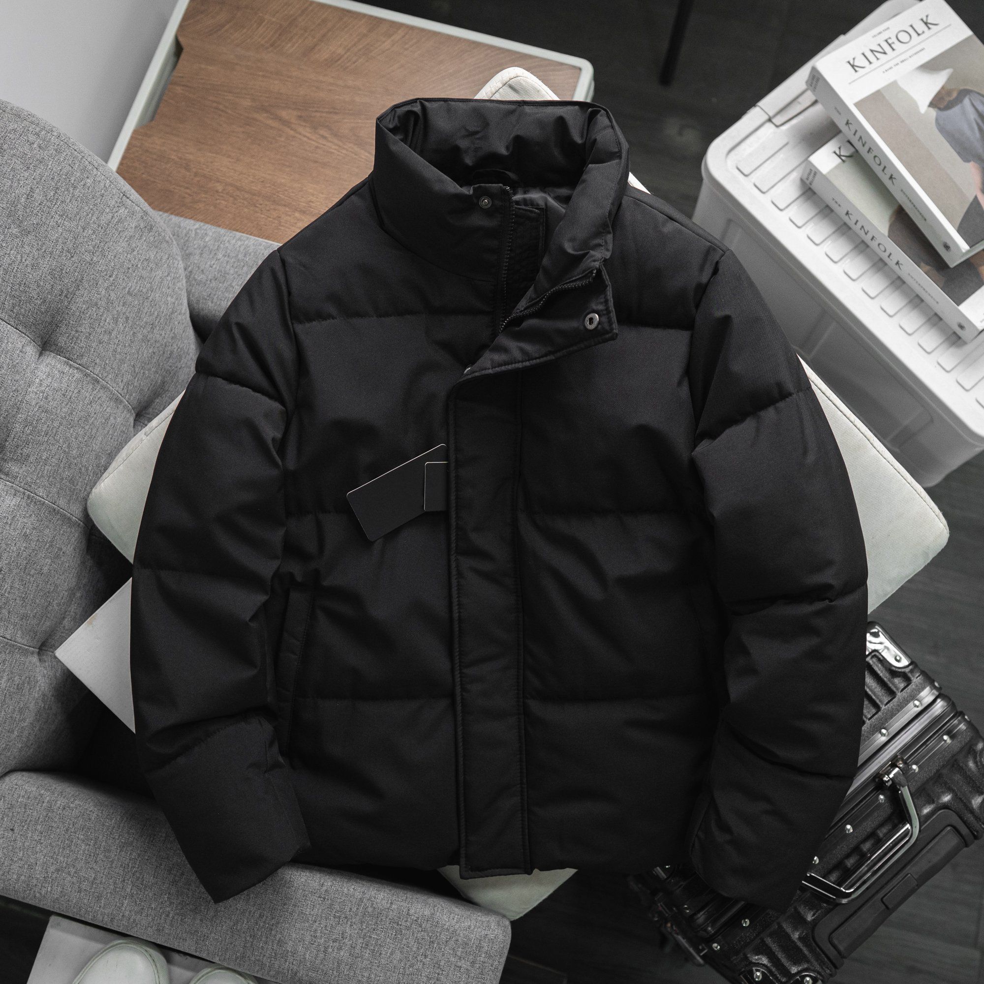 Áo Khoác Phao Puffer Jacket Chần Bông 3 Lớp 1684