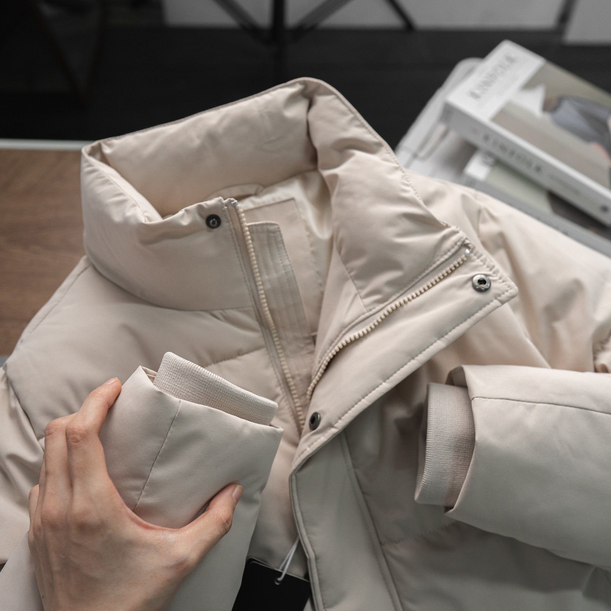 Áo Khoác Phao Puffer Jacket Chần Bông 3 Lớp 1684