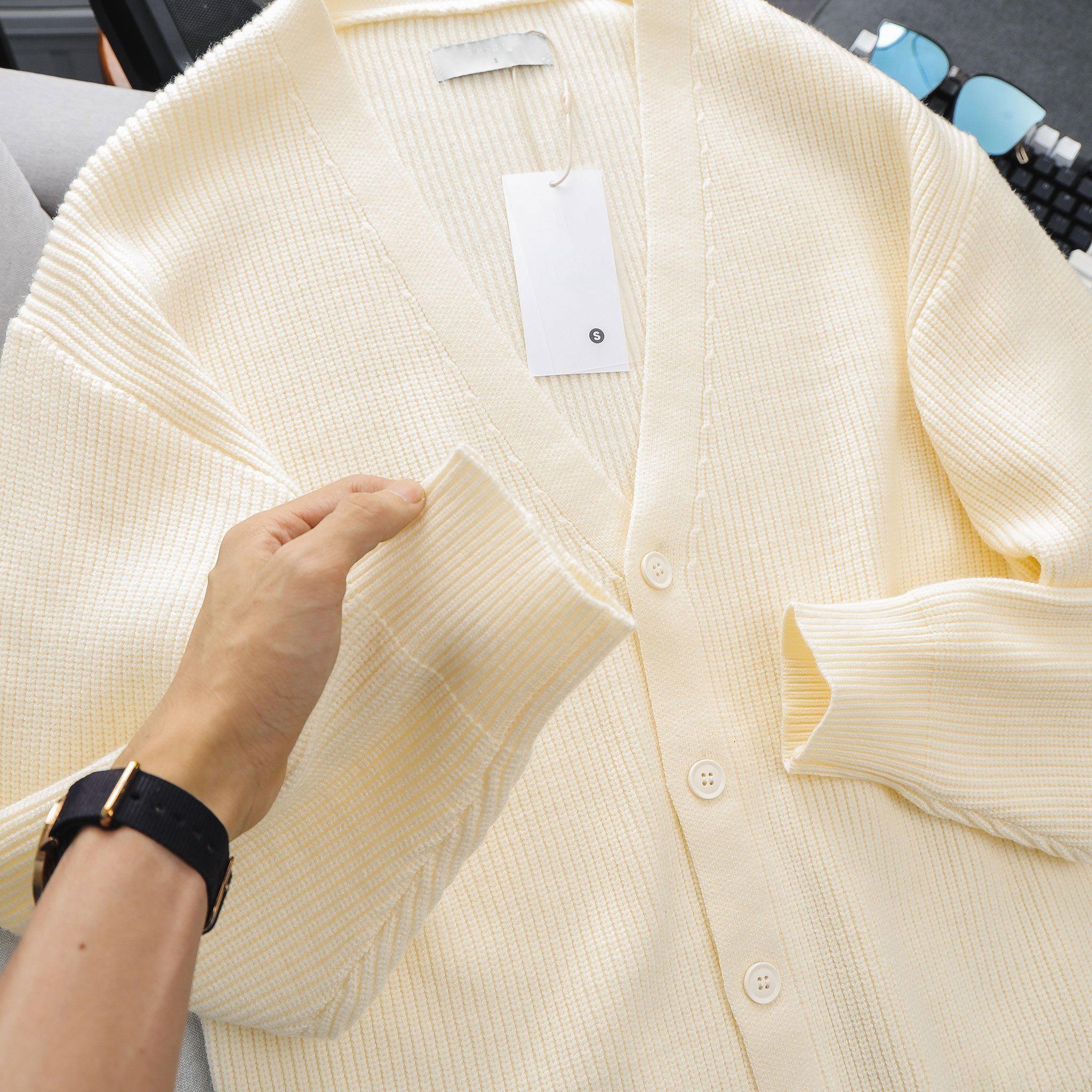 Áo Khoác Knit Cardigan V-neck 1678