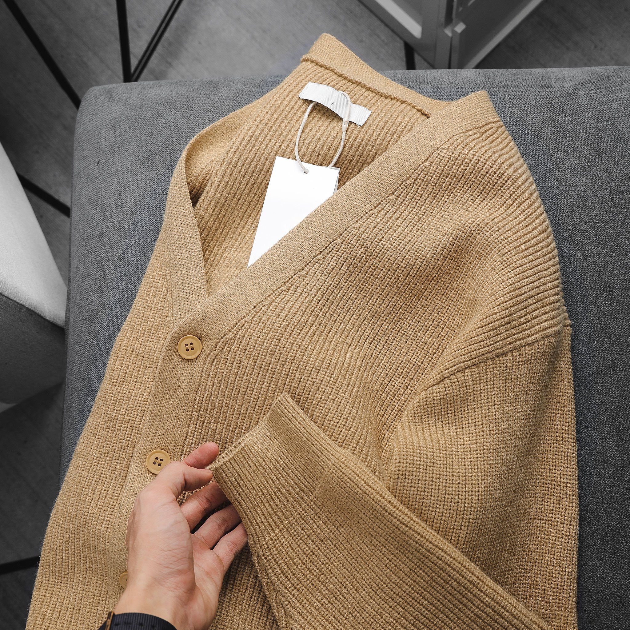 Áo Khoác Knit Cardigan V-neck 1678