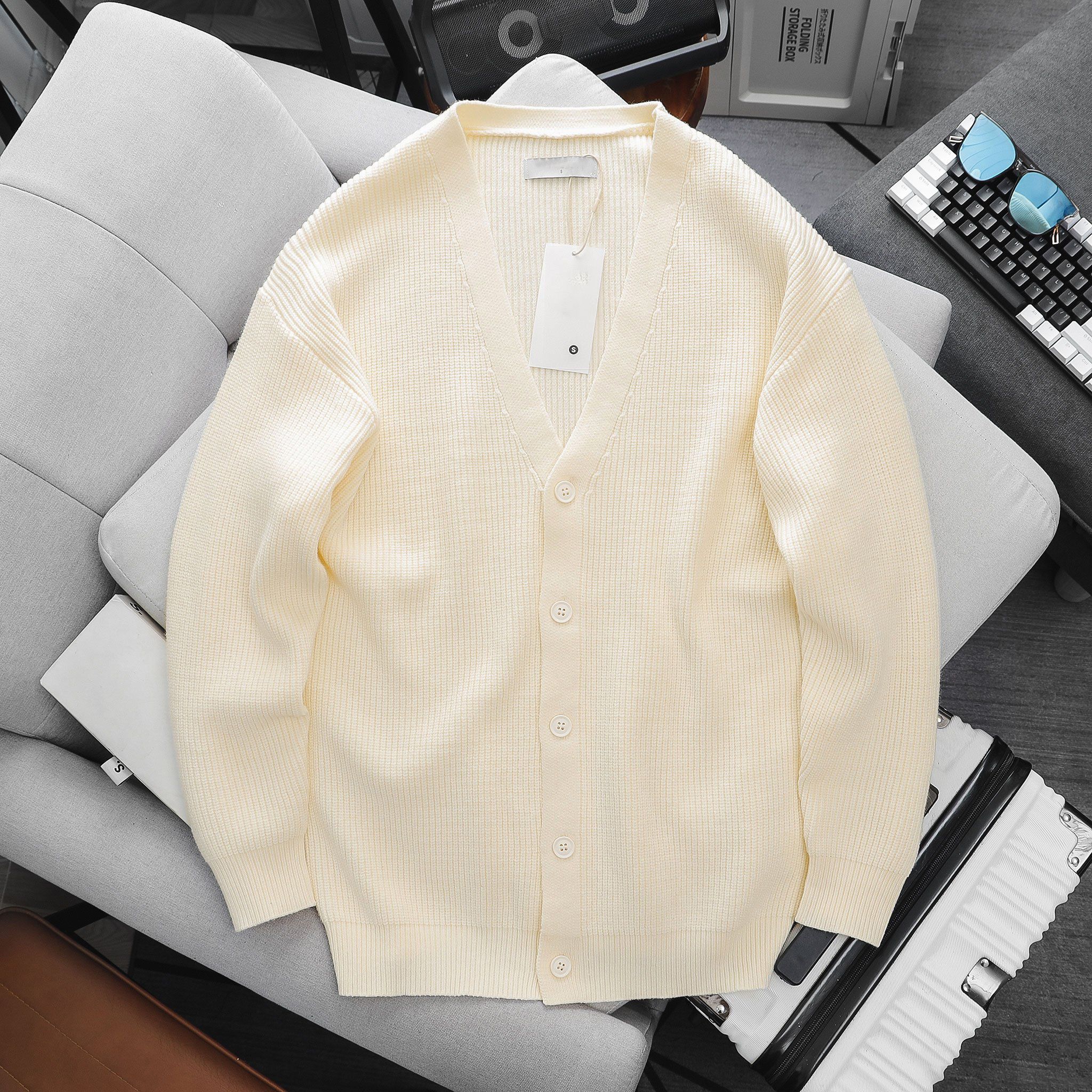 Áo Khoác Knit Cardigan V-neck 1678