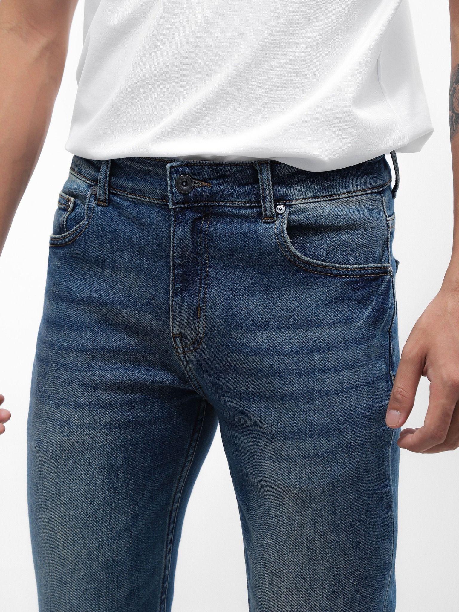 Quần Jean Slimfit Brown Castch 1713