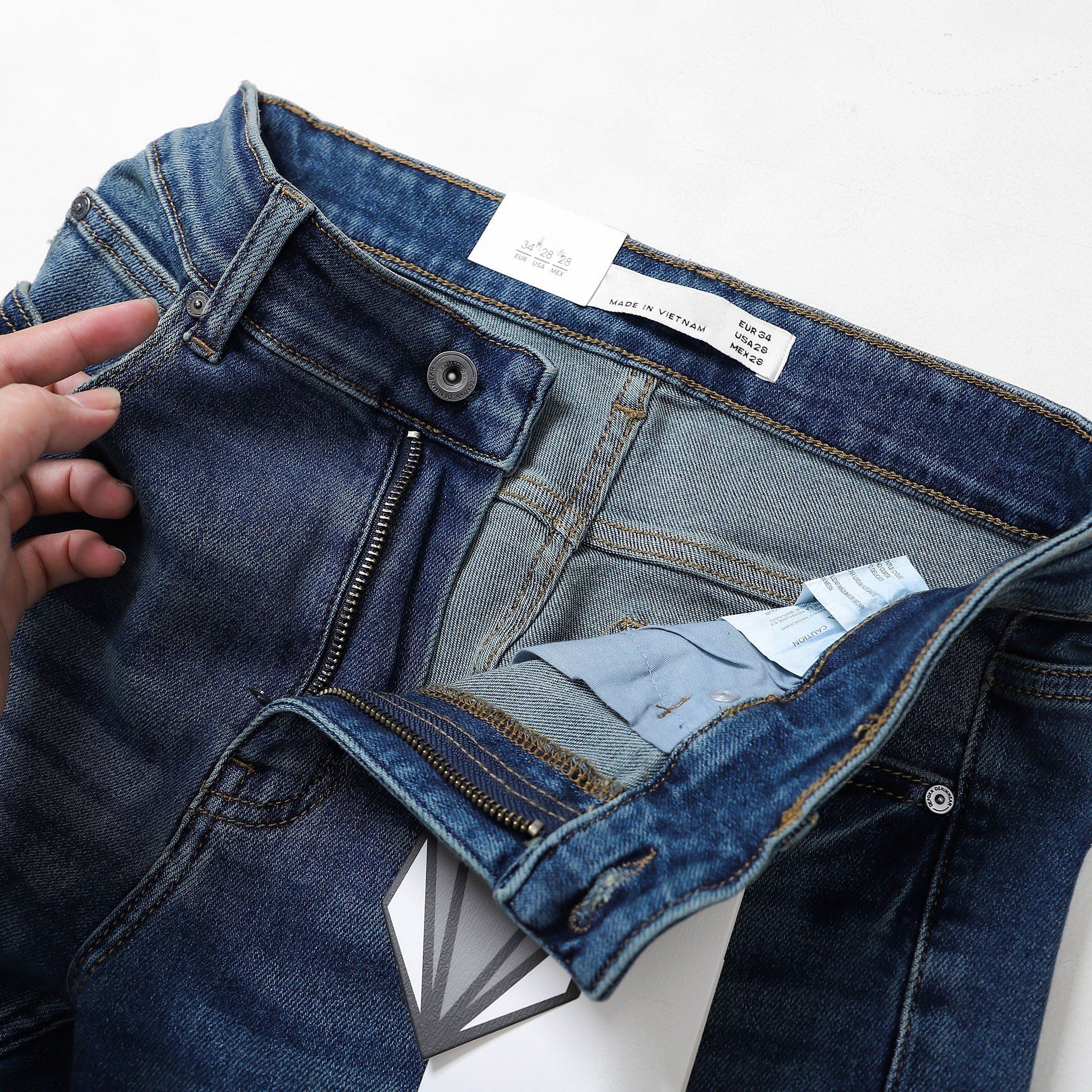 Quần Jean Slimfit Brown Castch 1713