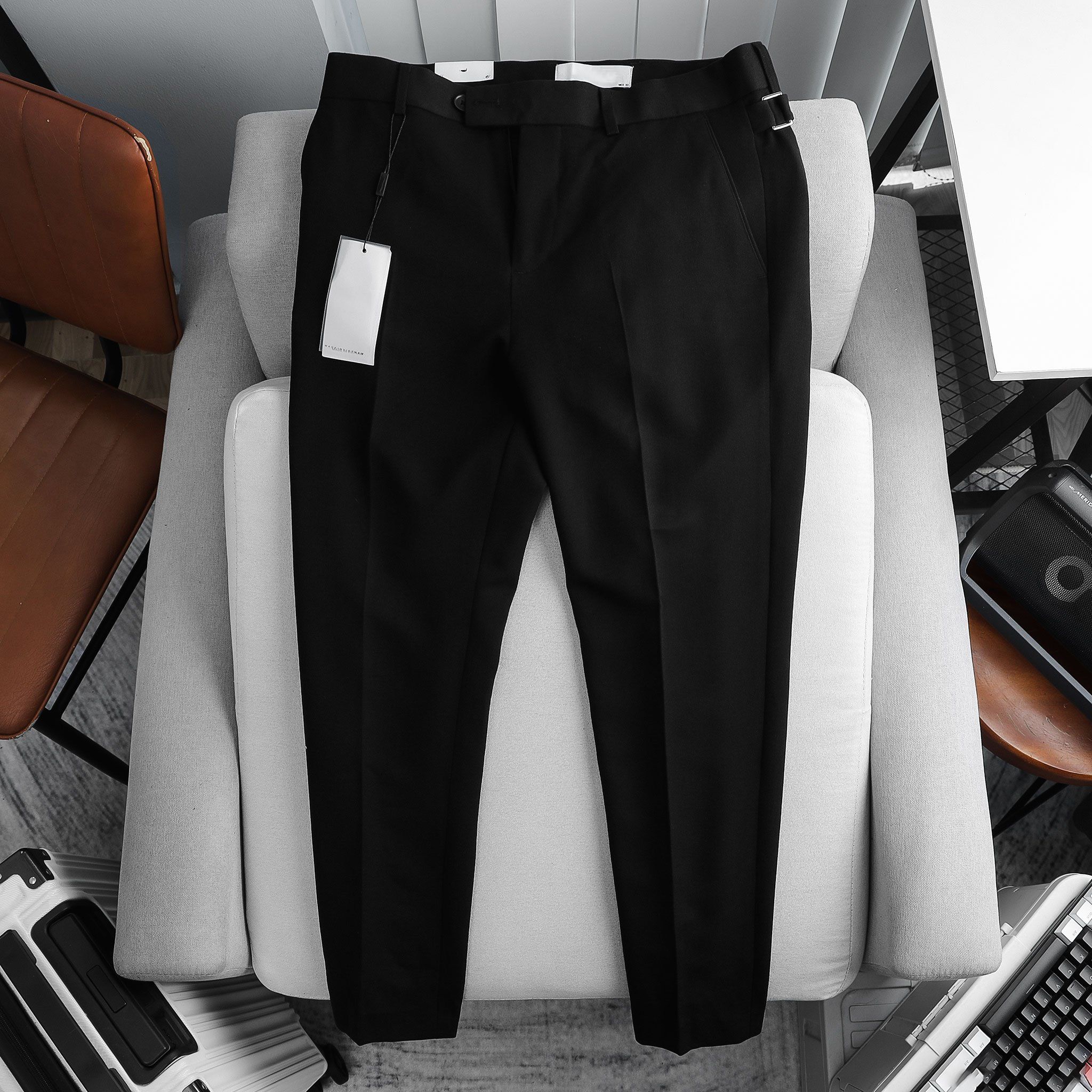 Quần Âu Hông Cài Nút Tab Pants 1716