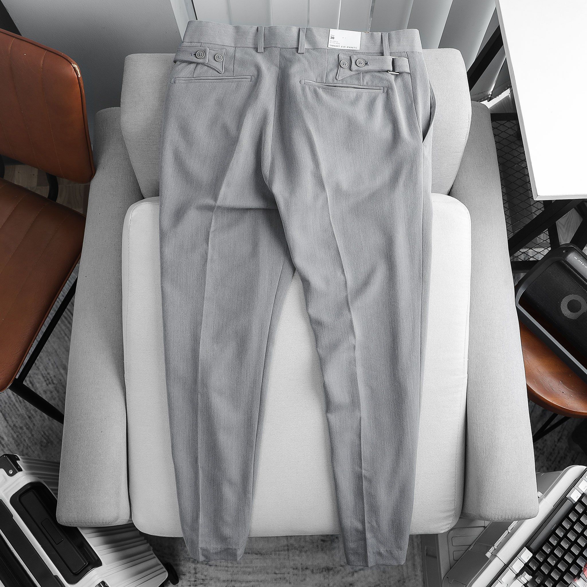 Quần Âu Hông Cài Nút Tab Pants 1716