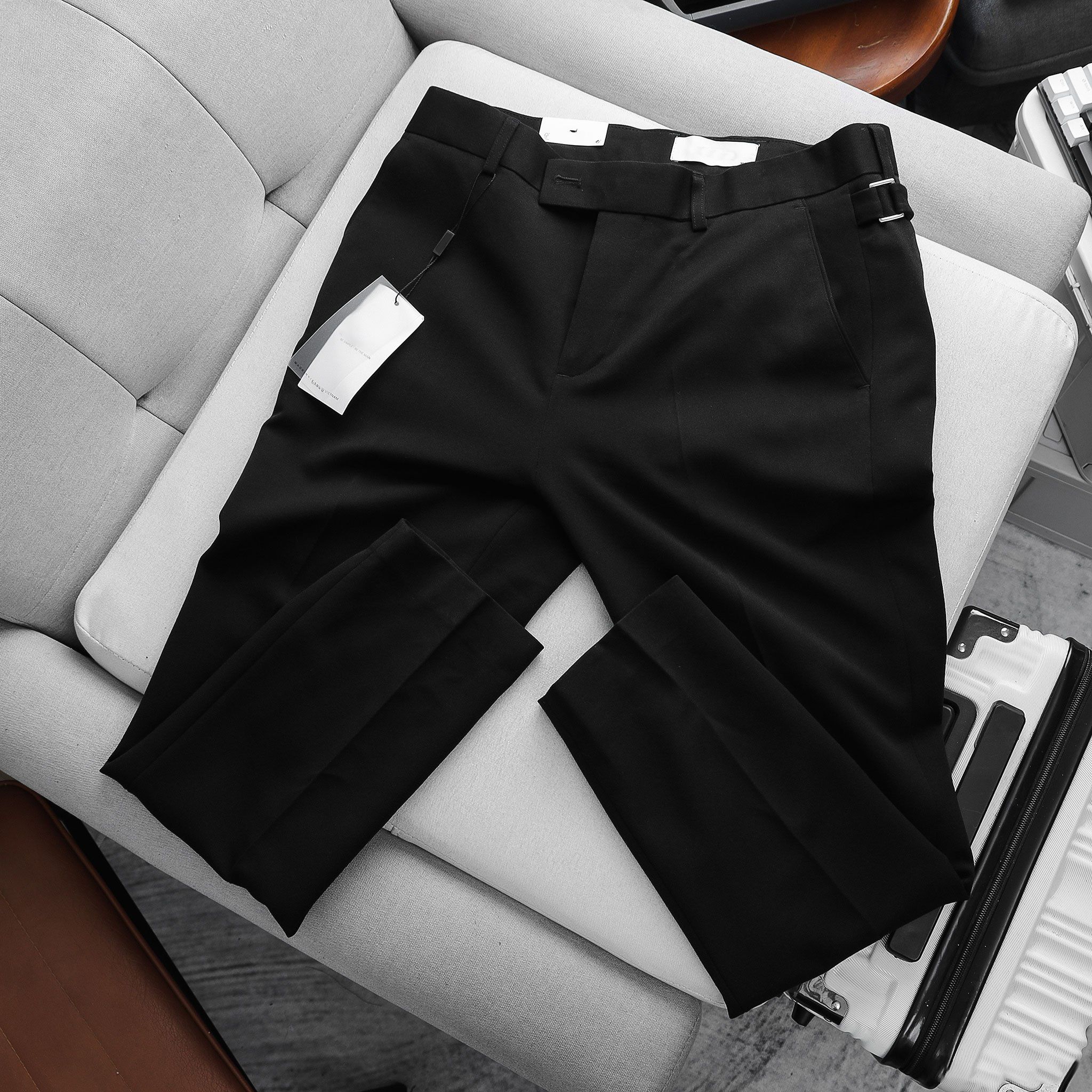 Quần Âu Hông Cài Nút Tab Pants 1716