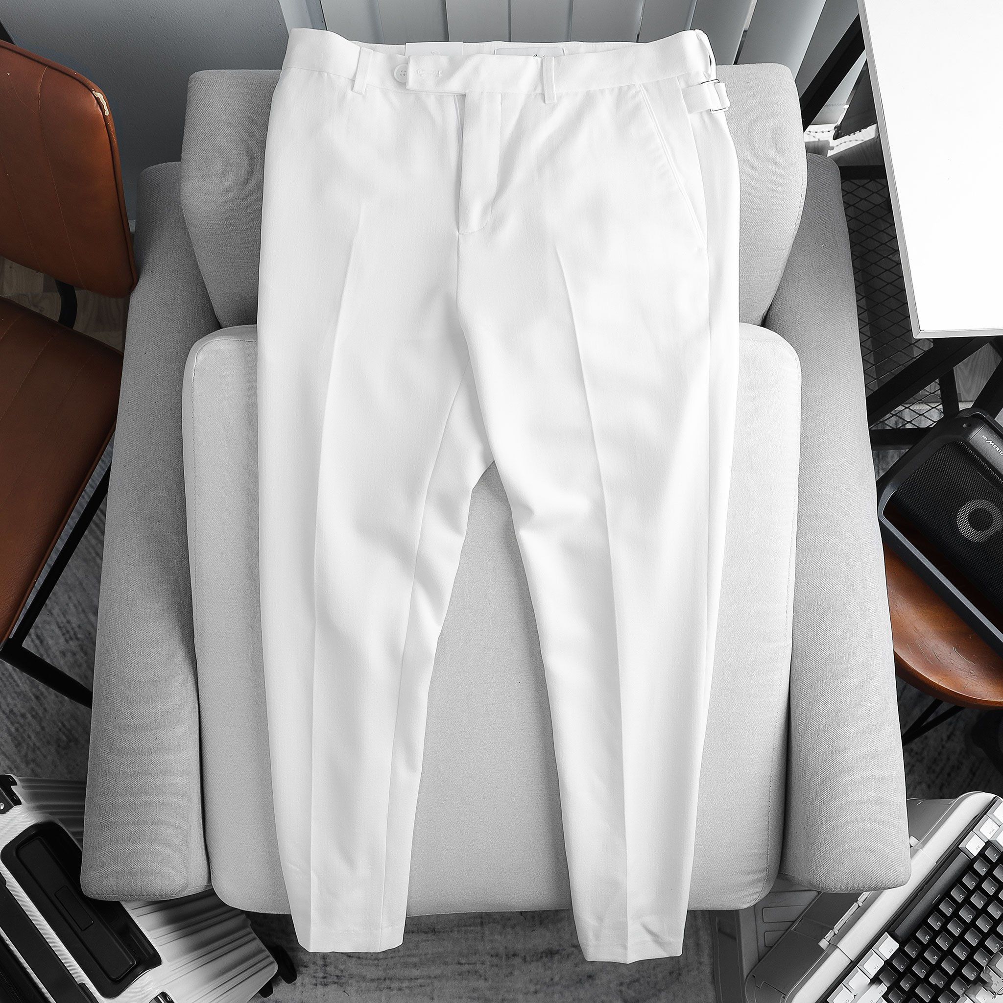 Quần Âu Hông Cài Nút Tab Pants 1716