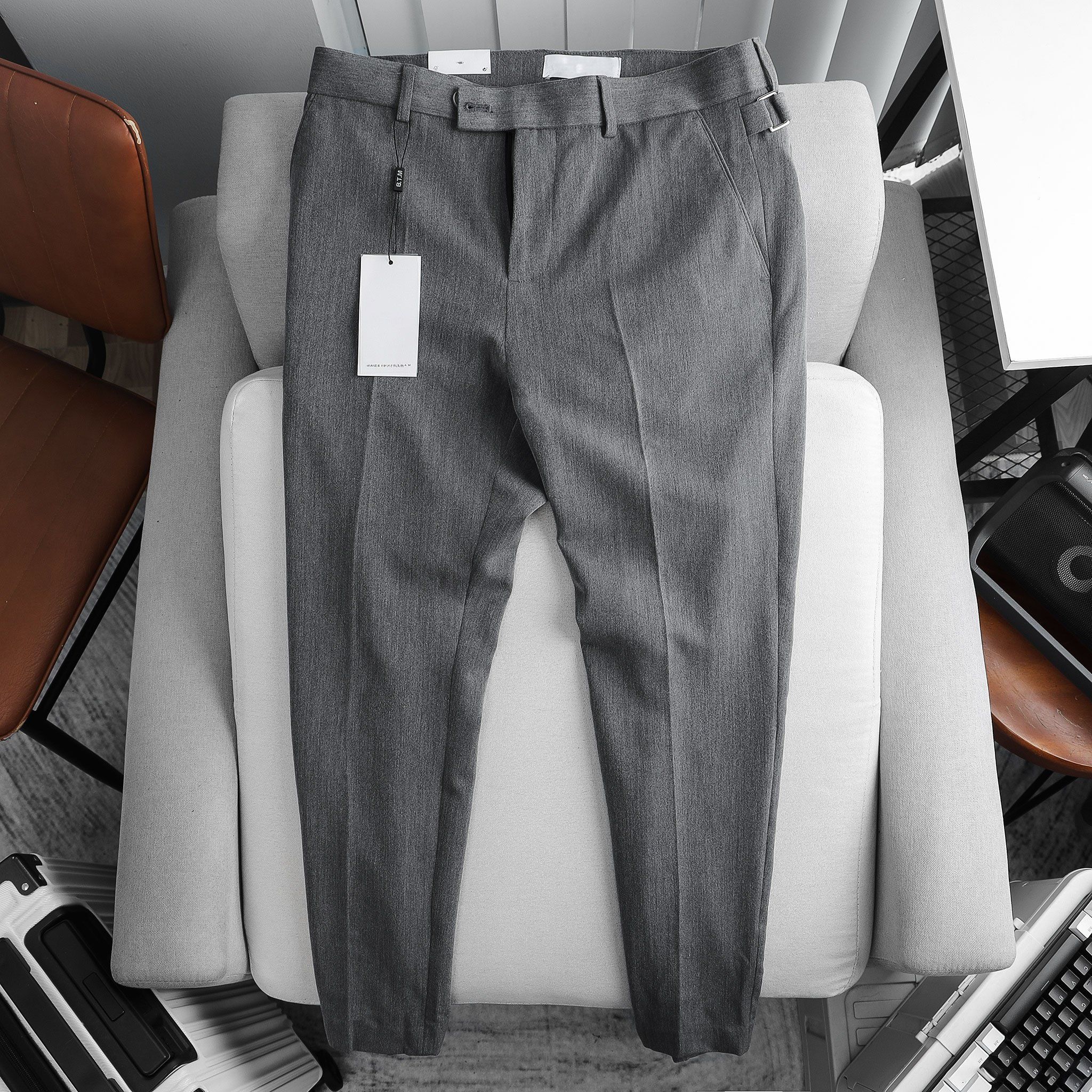 Quần Âu Hông Cài Nút Tab Pants 1716
