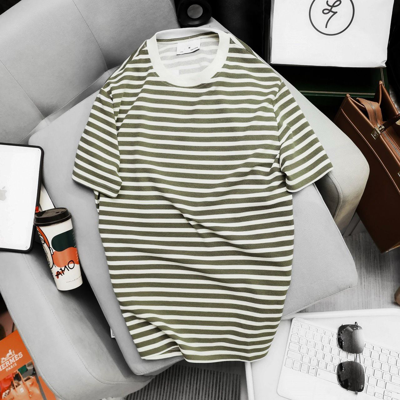  Áo Thun Sọc Ngang Horizontal Stripe T-shirts 1723 