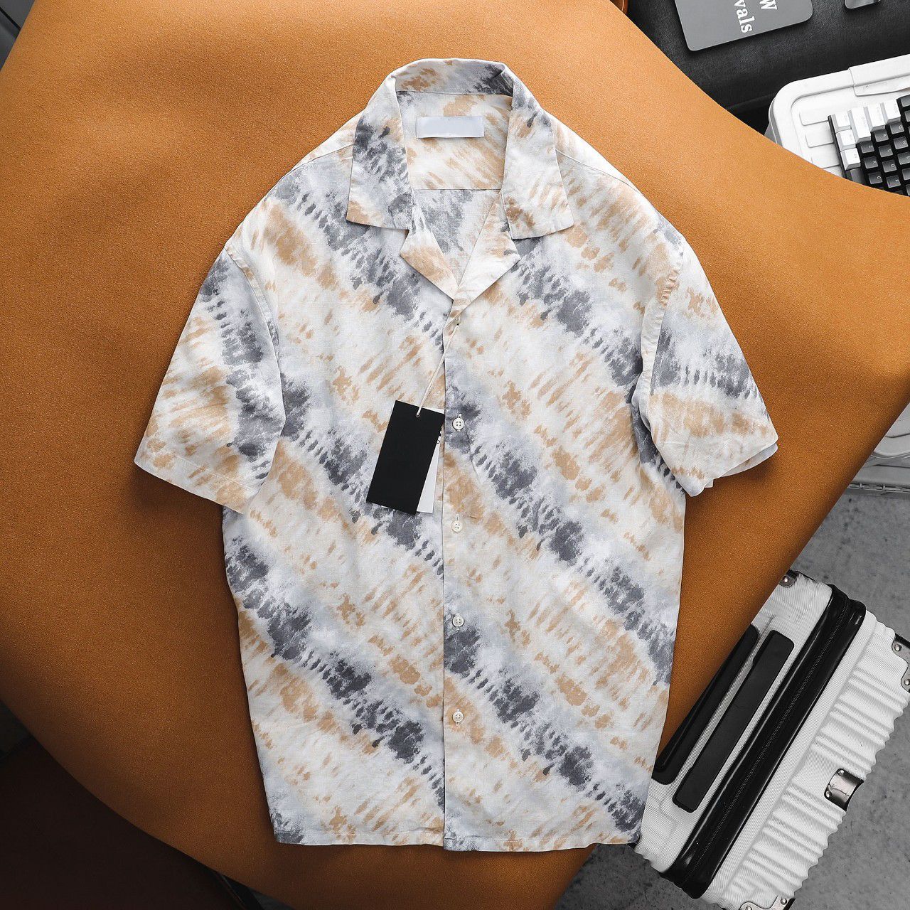 Áo Sơ Mi Linen Cuban Shirts 1726