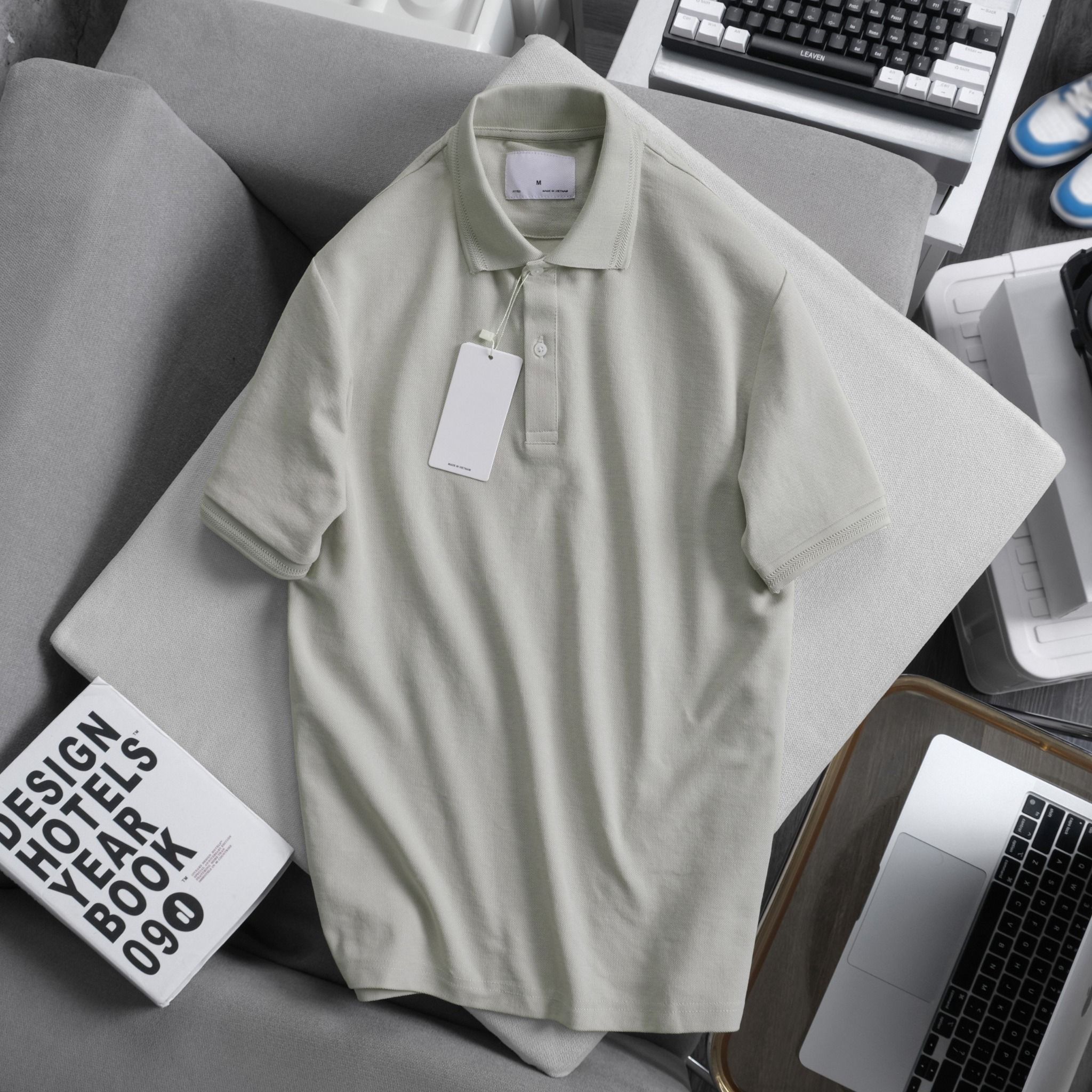 Áo Polo Lục Giác Premium Basic Color 1730