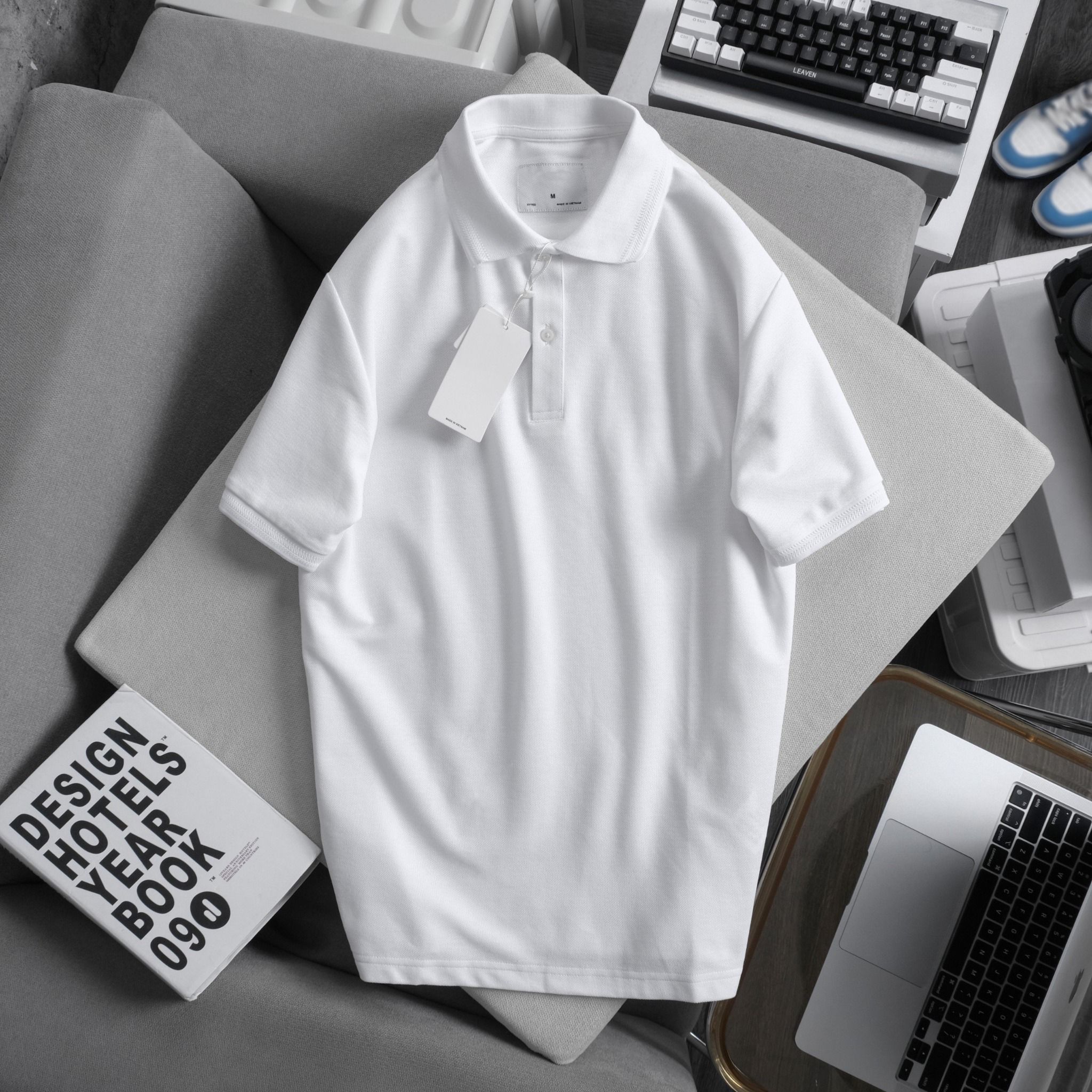 Áo Polo Lục Giác Premium Basic Color 1730