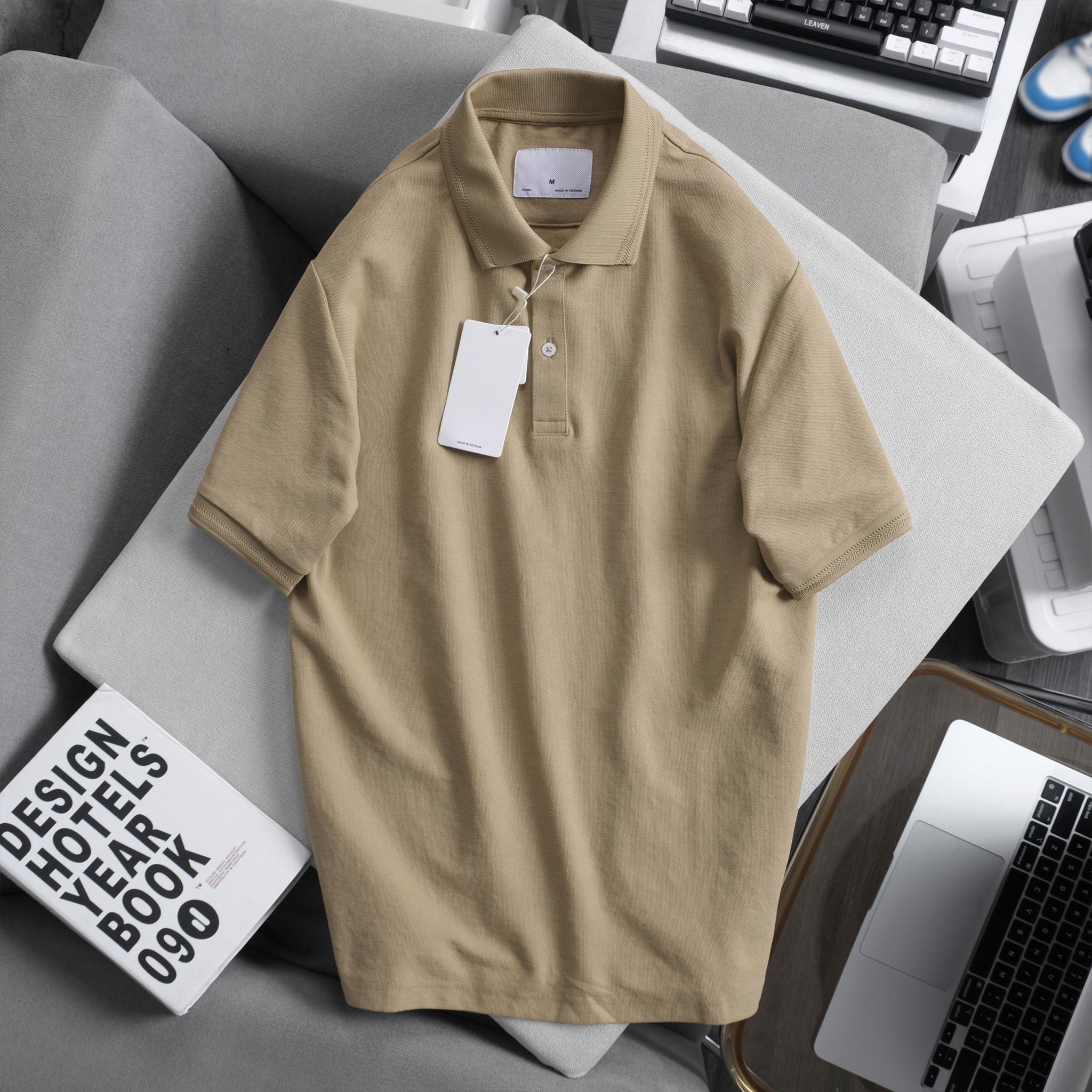 Áo Polo Lục Giác Premium Basic Color 1730