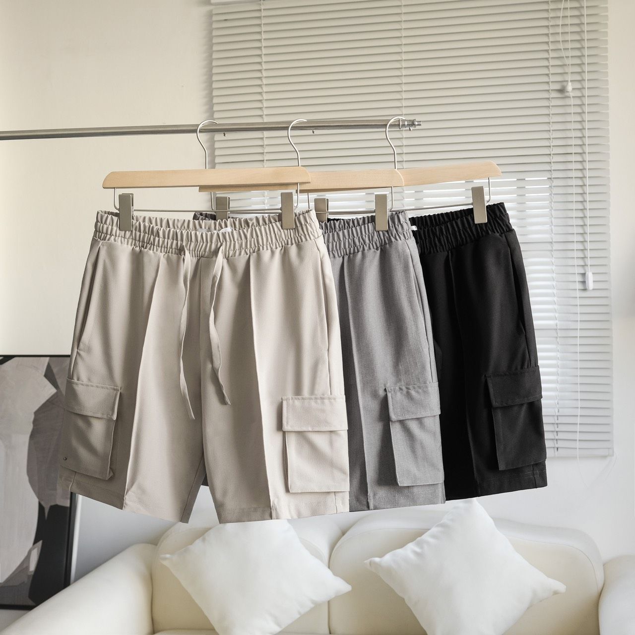 Quần Shorts Gió Túi Hộp 1741