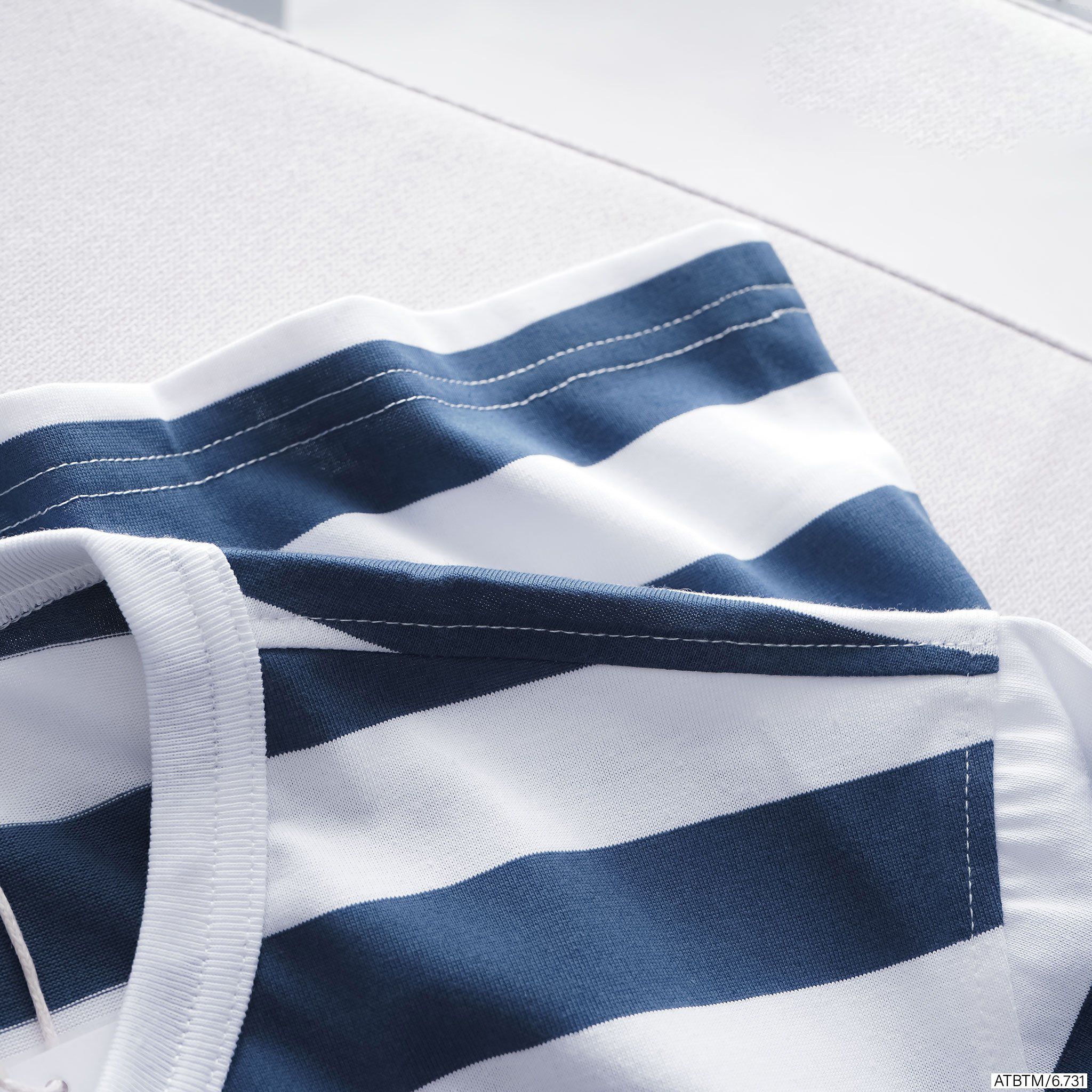 Áo Thun Sọc Ngang Bản To Horizontal Stripes 1743