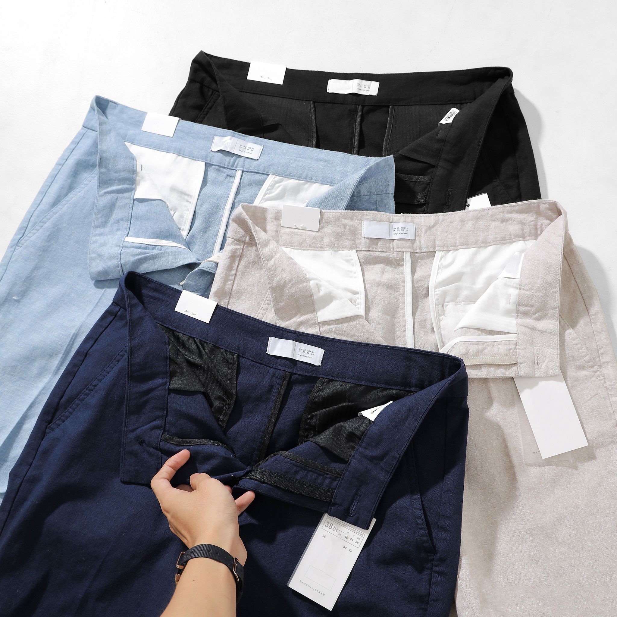 Quần Short Đũi Linen Pants 1752