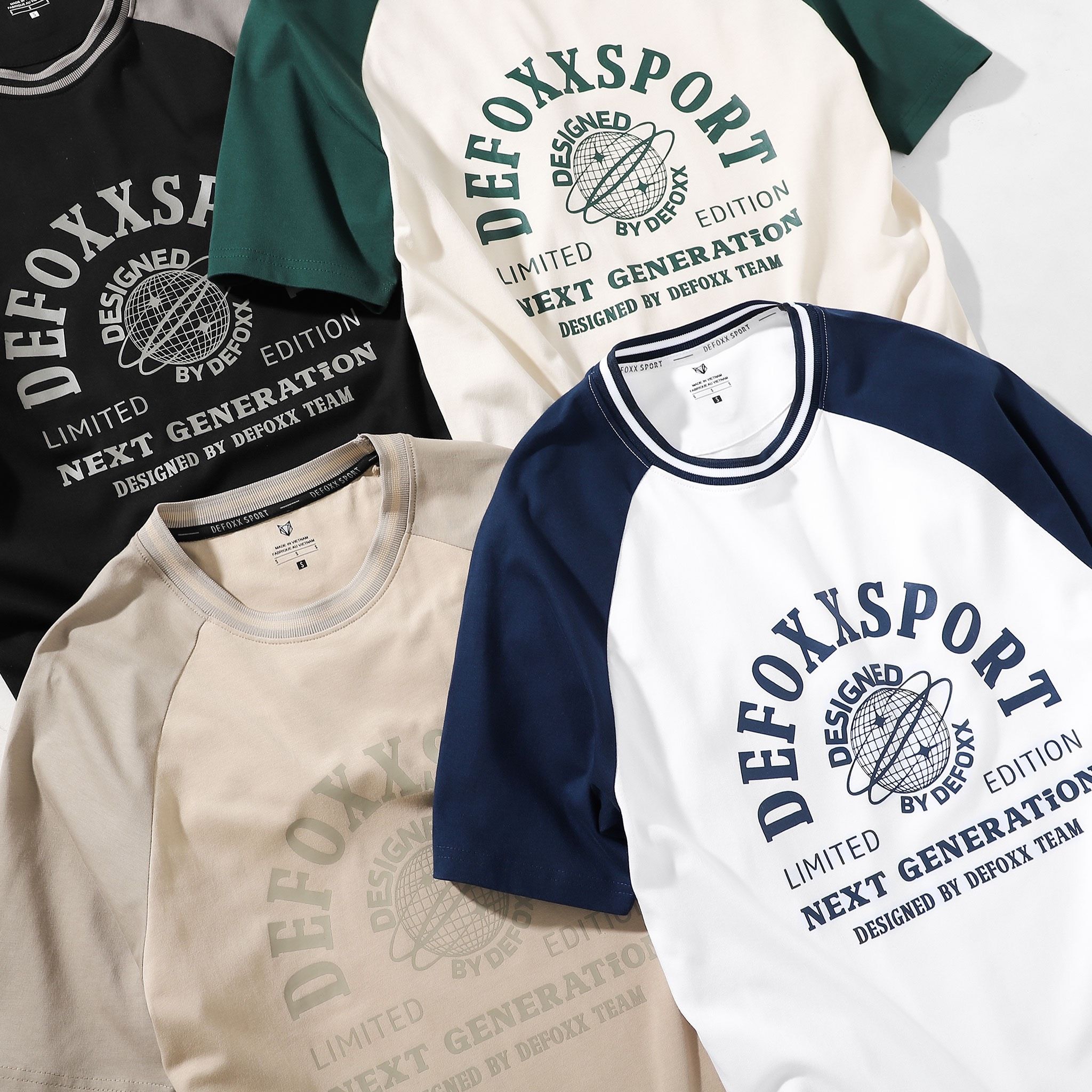 Áo Thun Raglan Sporty 1758