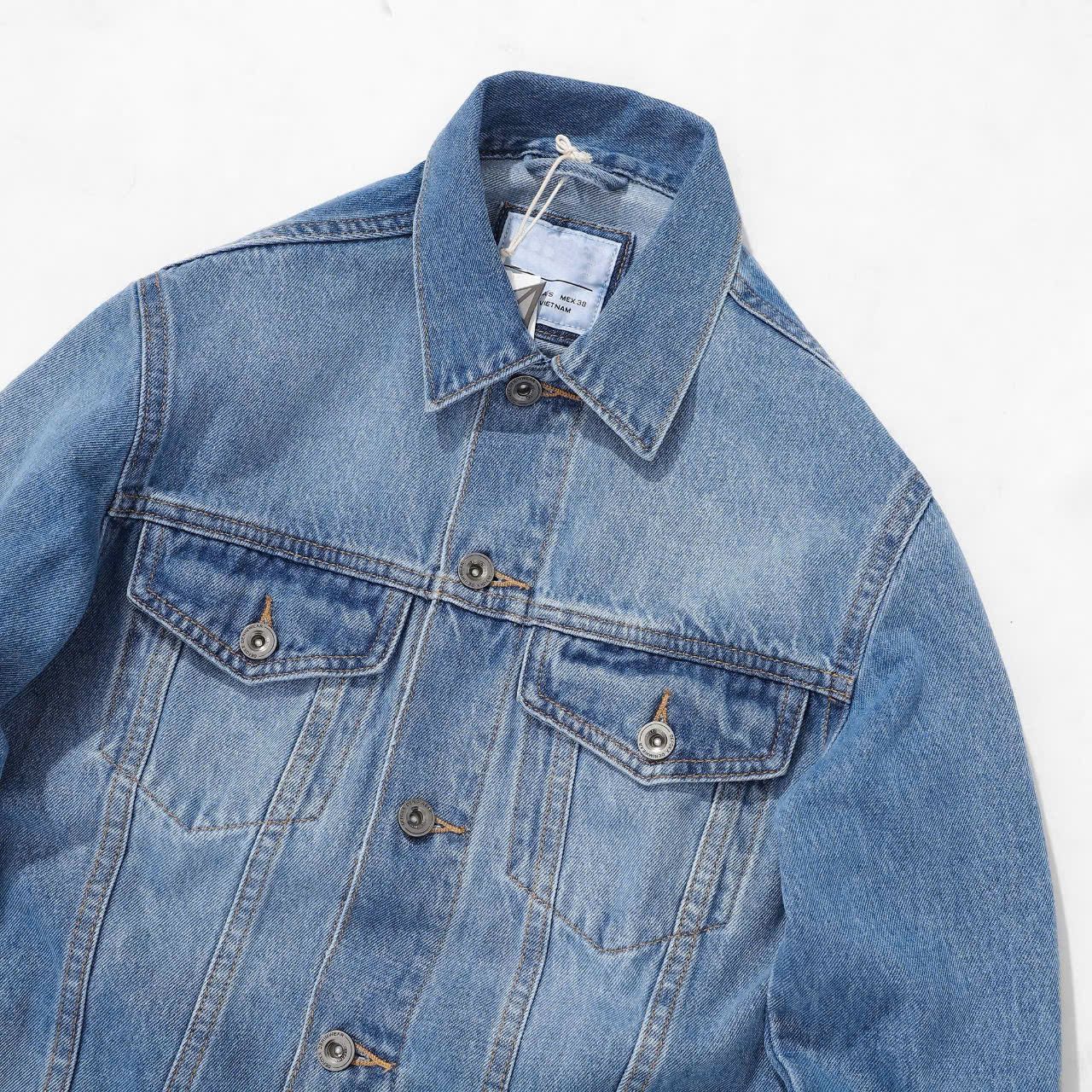 Áo Khoác Jean Slim Fit Denim Jacket 1764