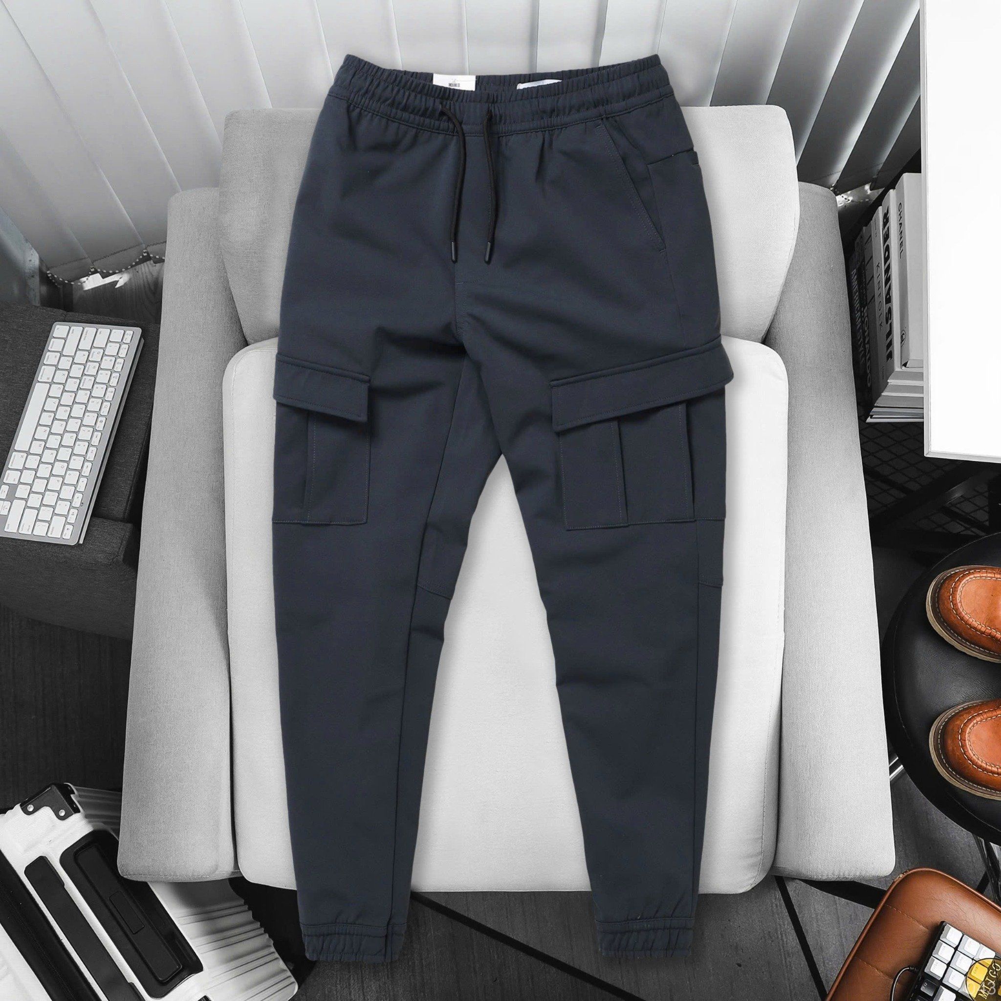 Quần Jogger Nỉ Bo Rib Basic 1787