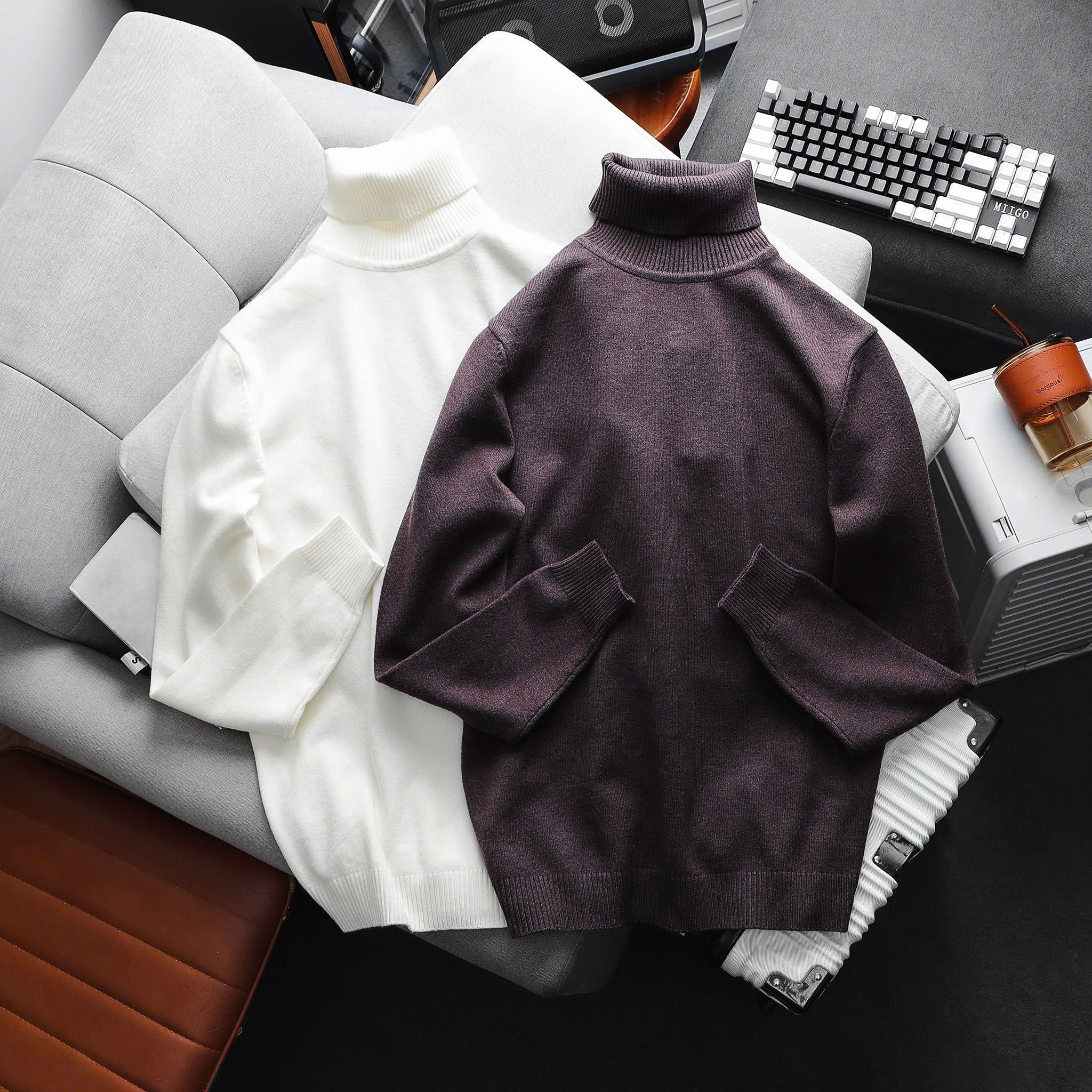 Áo Len Cổ Lọ Turtleneck Sweater 1813