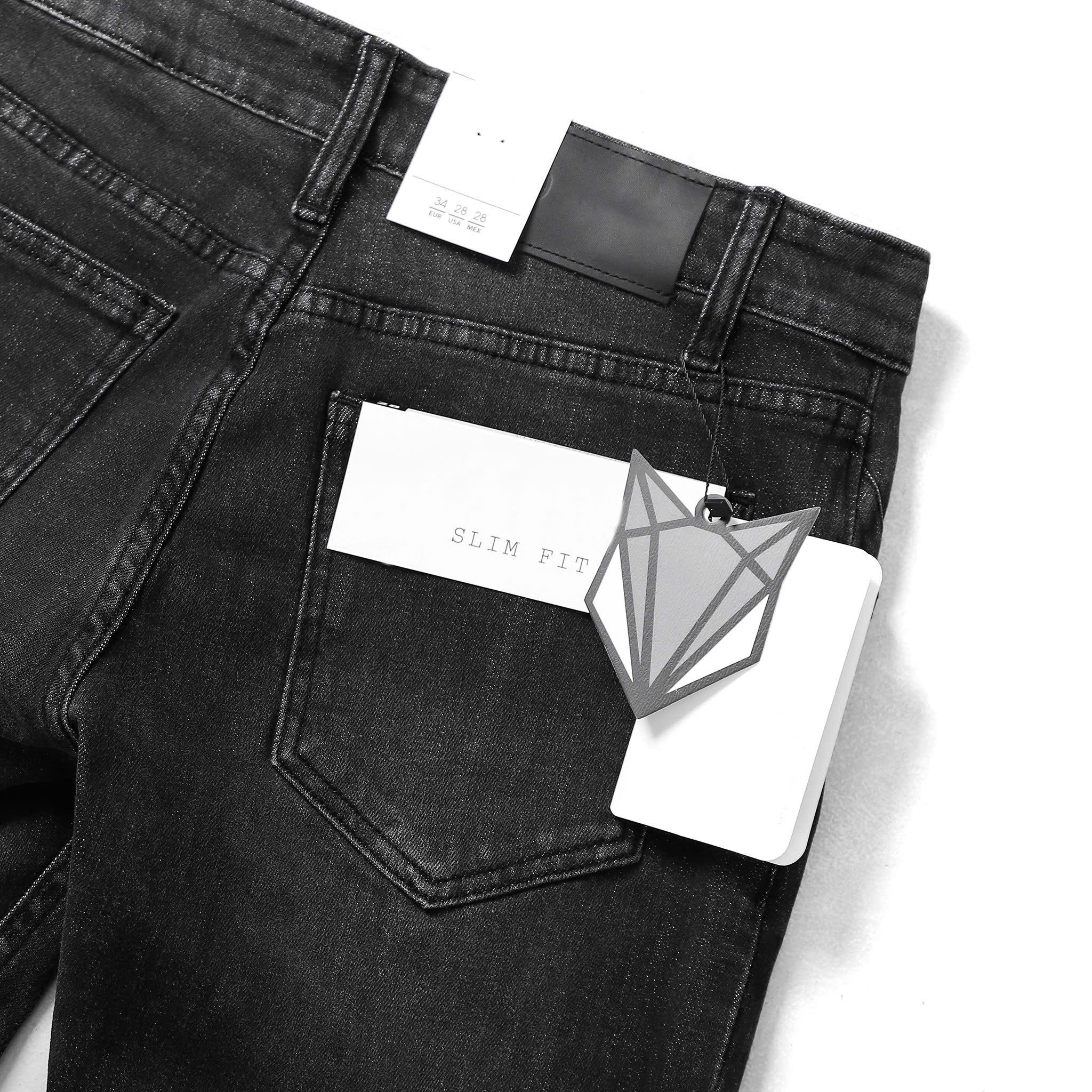 Quần Jeans Slimfit Dark Grey Wash 1827