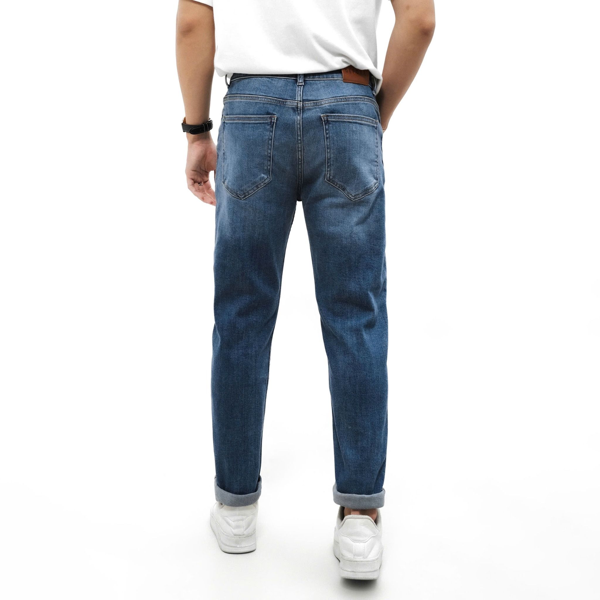 Quần Jeans Dark Blue Wash Slimfit 1826