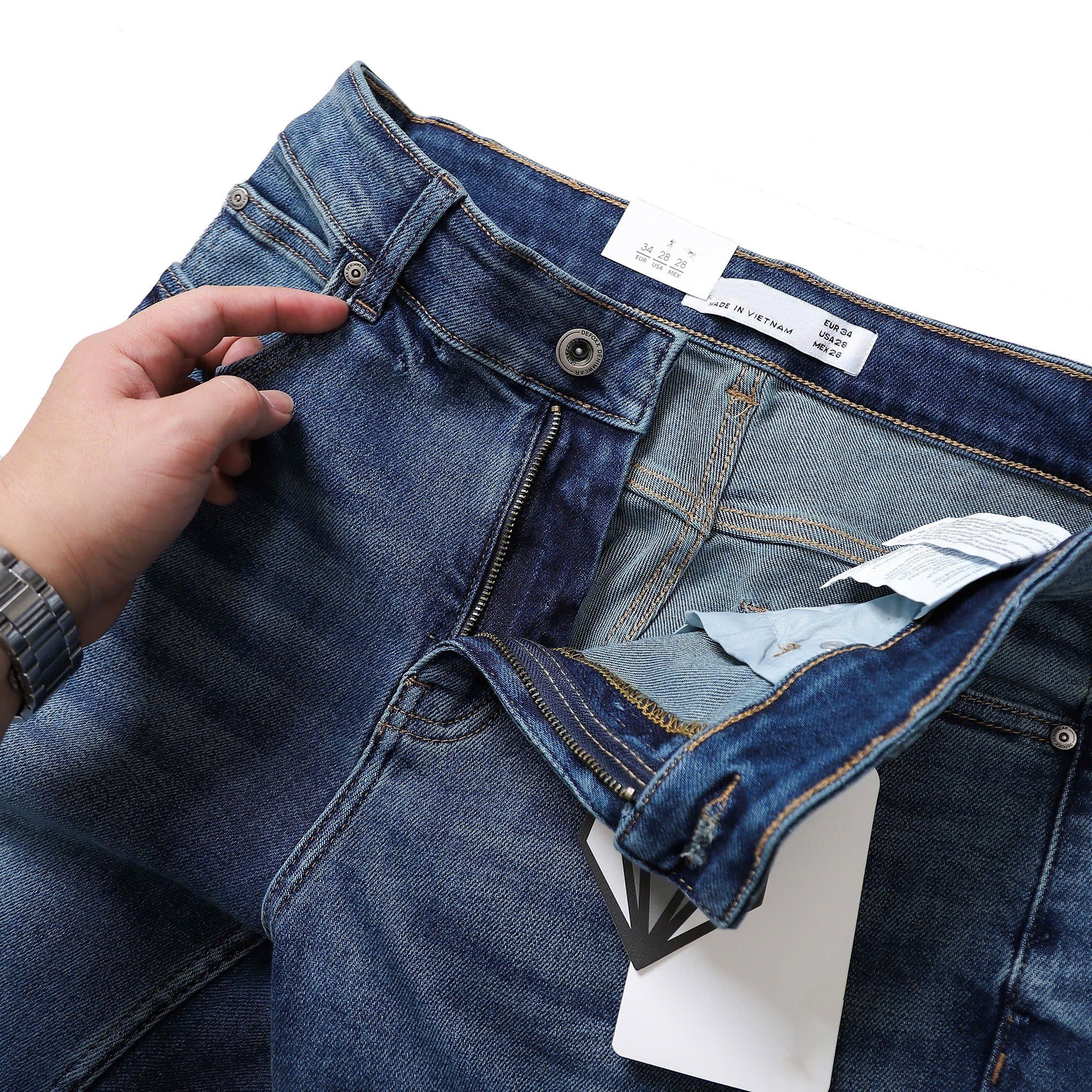 Quần Jeans Dark Blue Wash Slimfit 1826