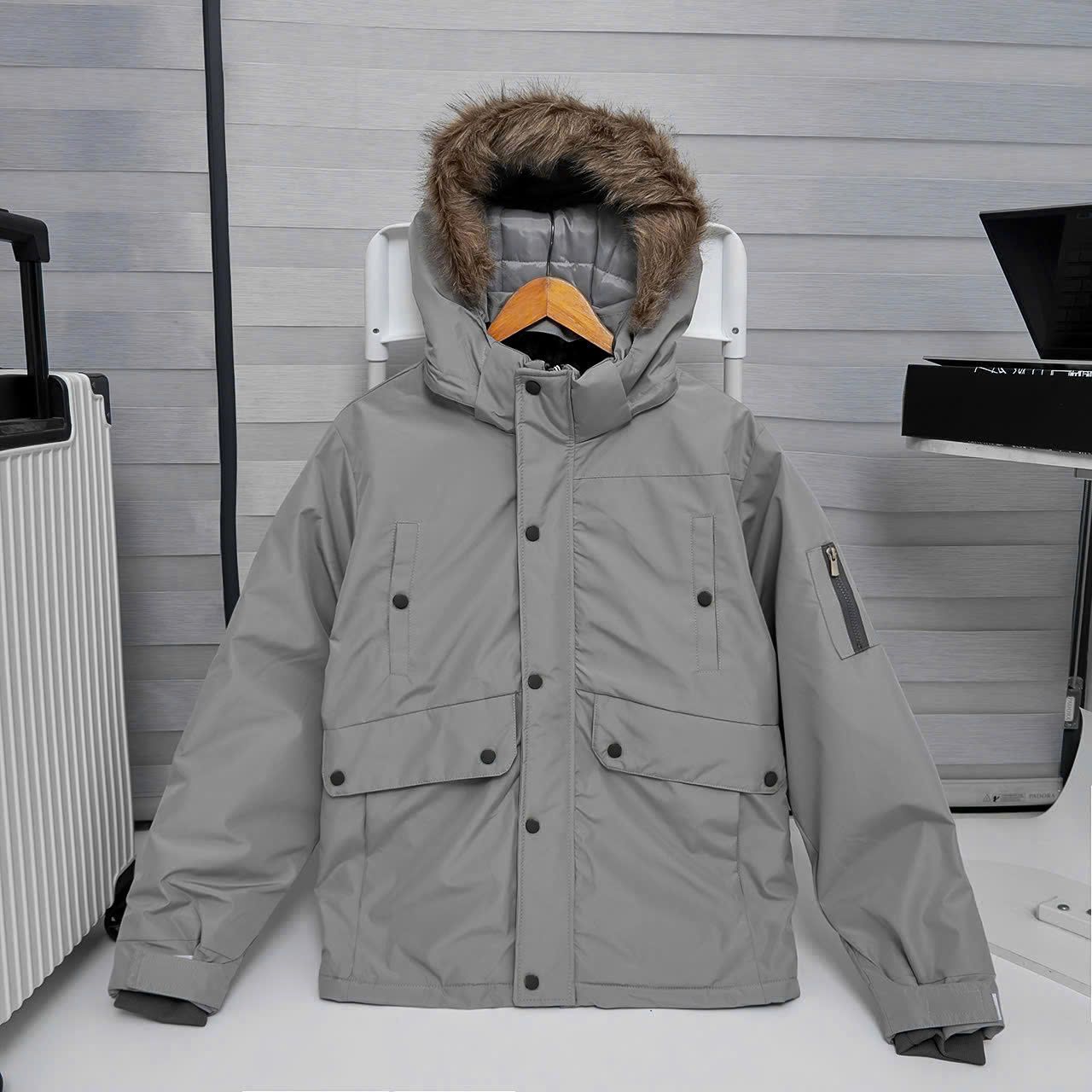 Áo Khoác Parka Chần Bông Simwood Denim 1698